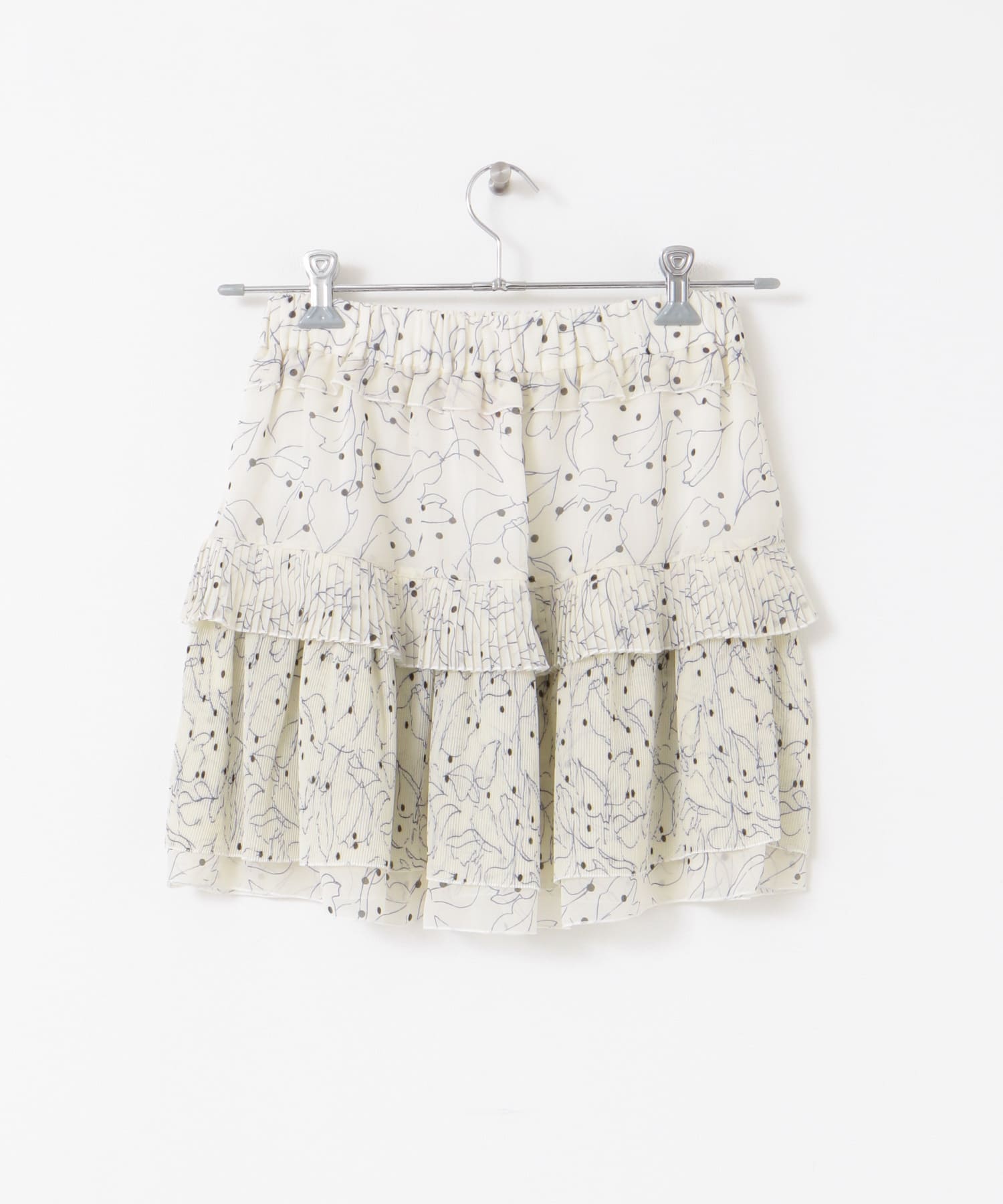SEE BY CHLOE　SKIRT S79 O/WHT 38