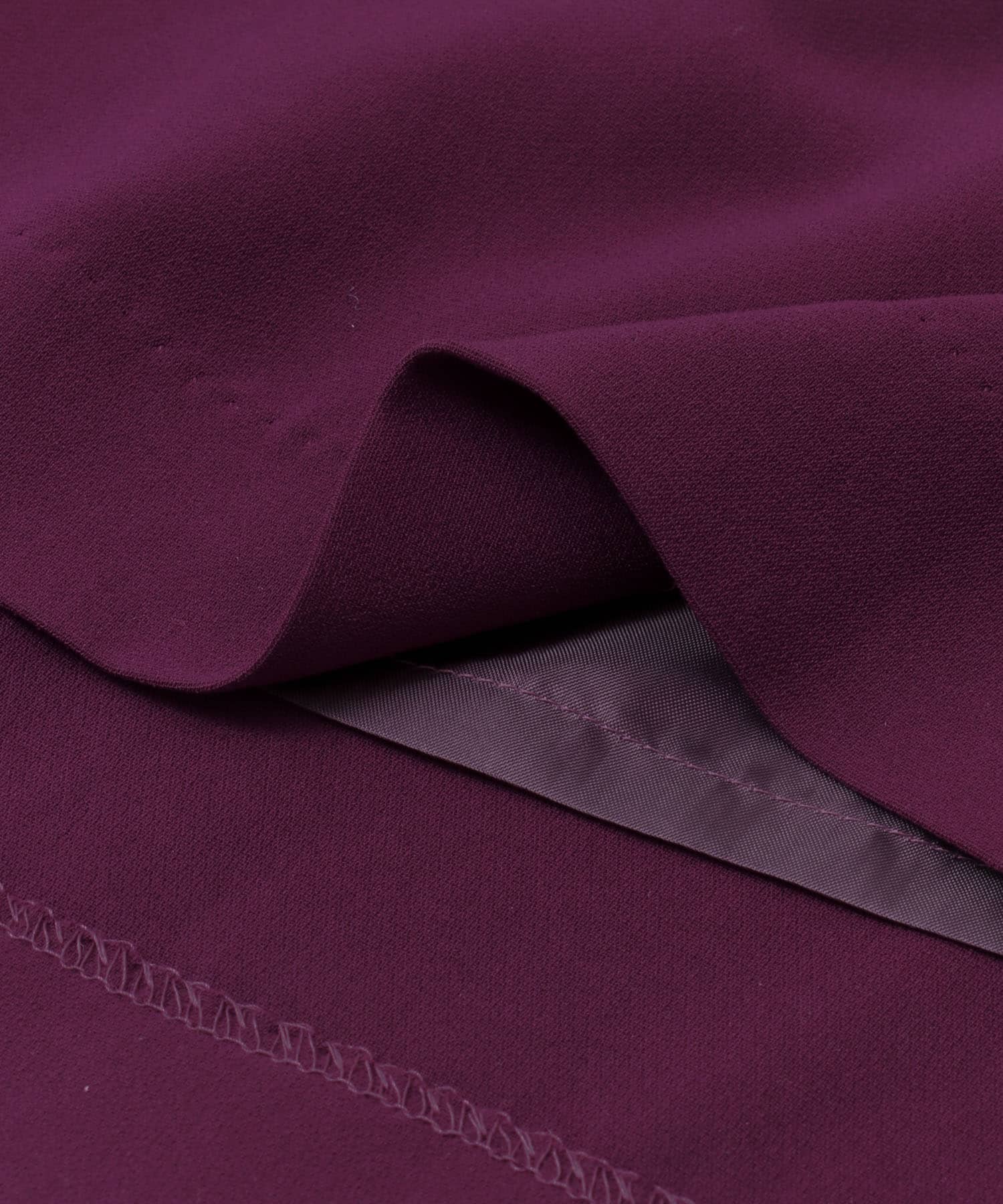 kaene×ROSSO　ウエストマークワンピース∴ PURPLE FREE