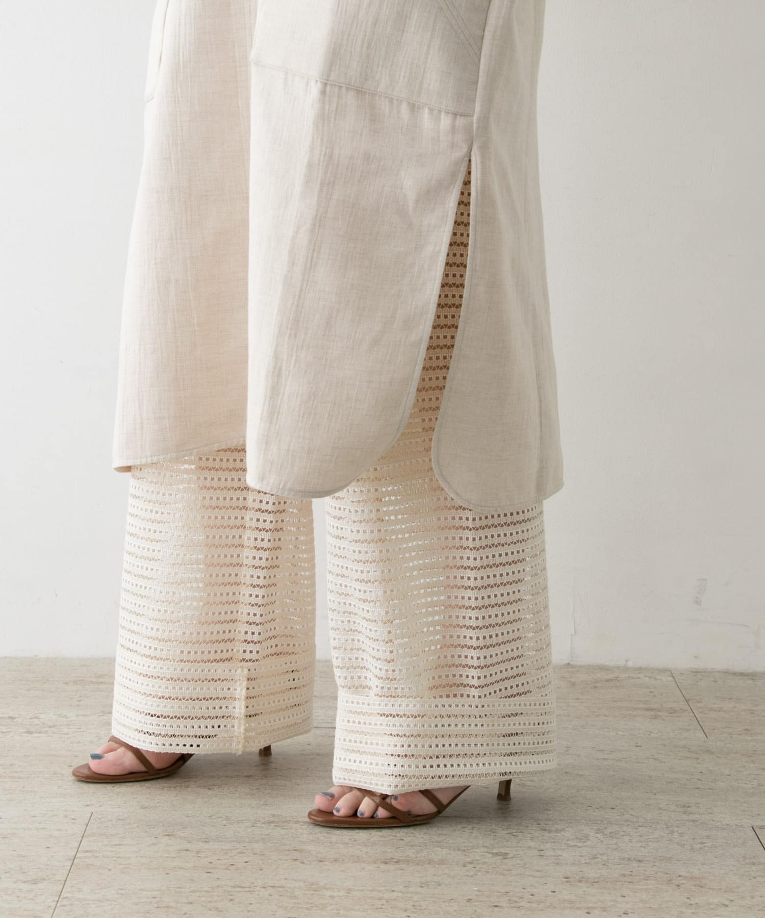 AERON　PANTS ホワイト 36