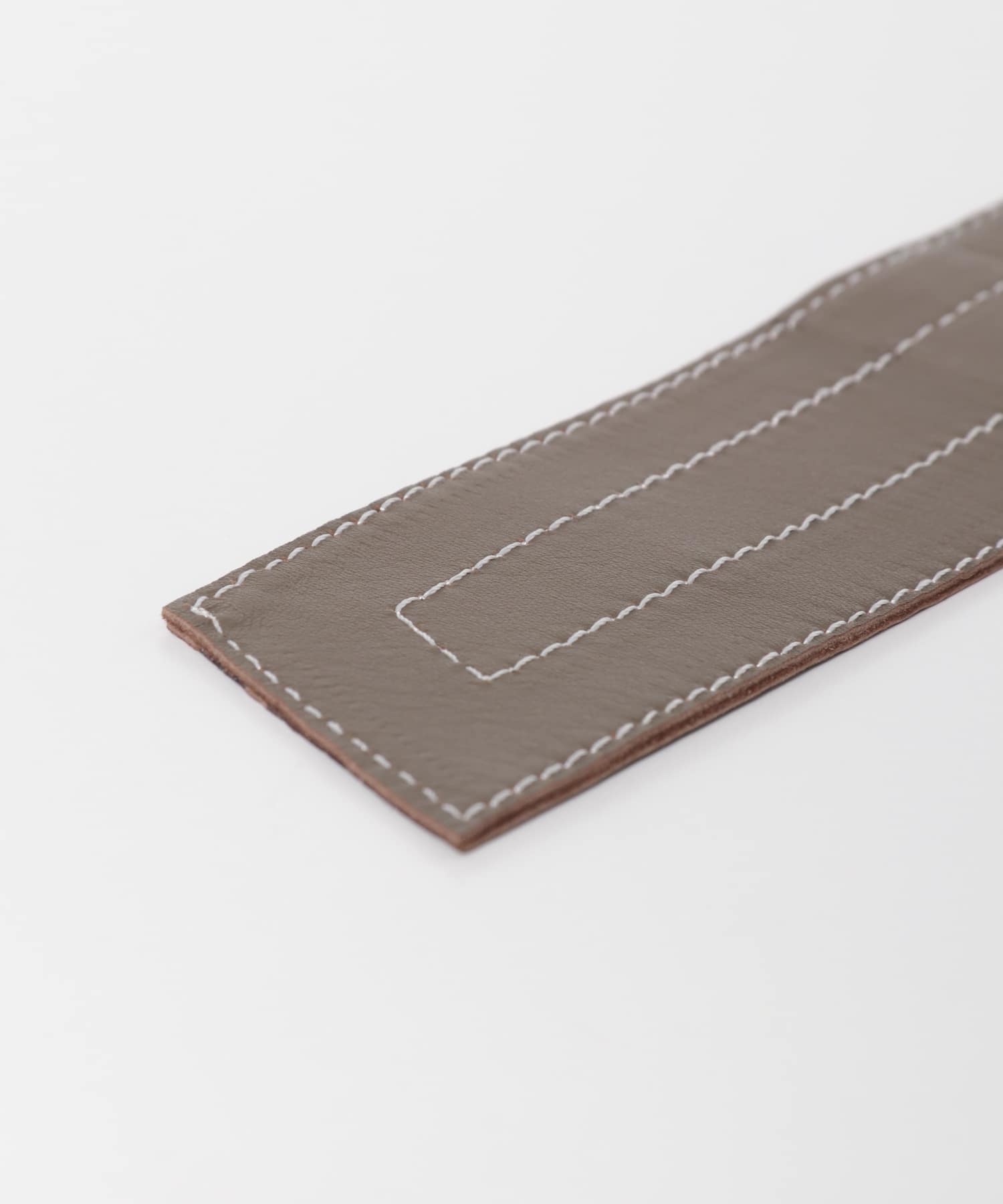 JANE SMITH　STITCH BAND BELT∴ BEIGE -