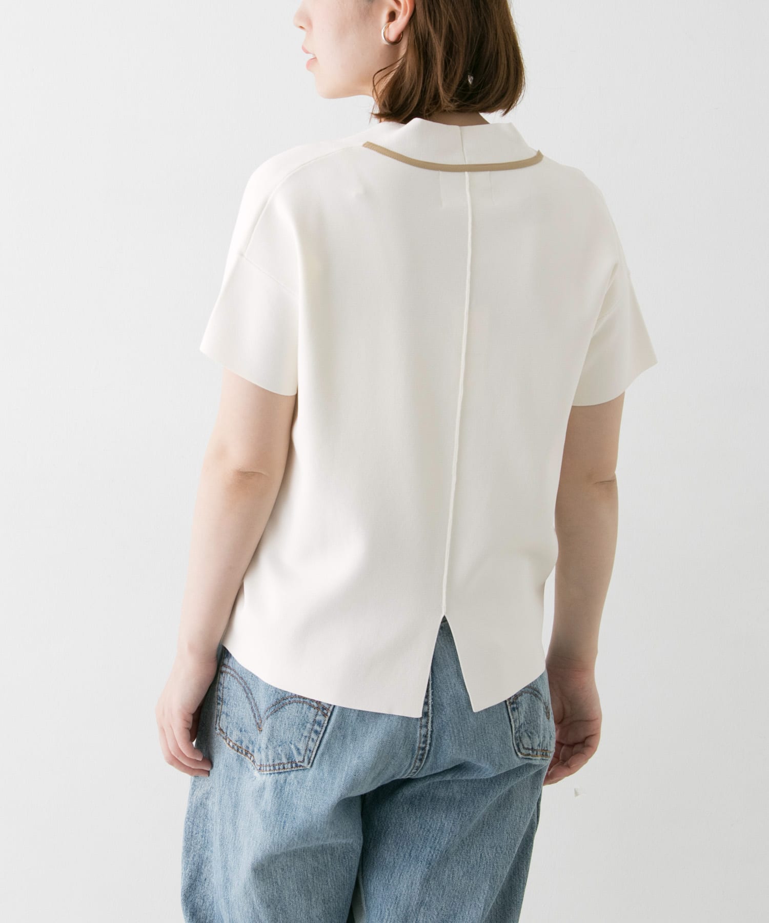 BEIGE,　ORTUM KNIT