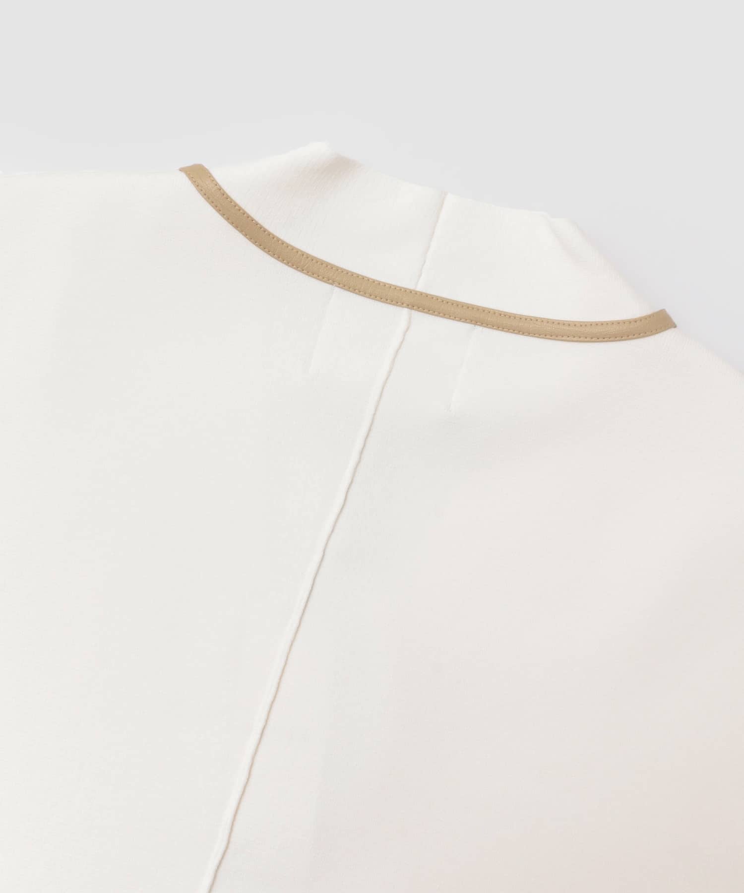 BEIGE,　ORTUM KNIT 01 WHITE 4