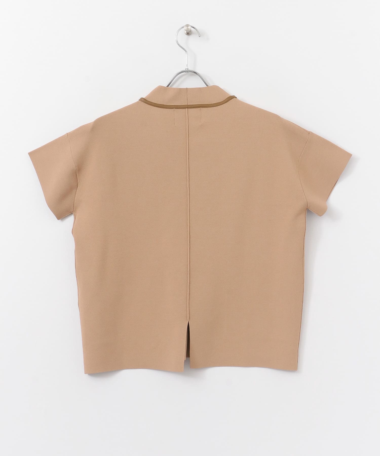 BEIGE,　ORTUM KNIT 34 CAMEL 4