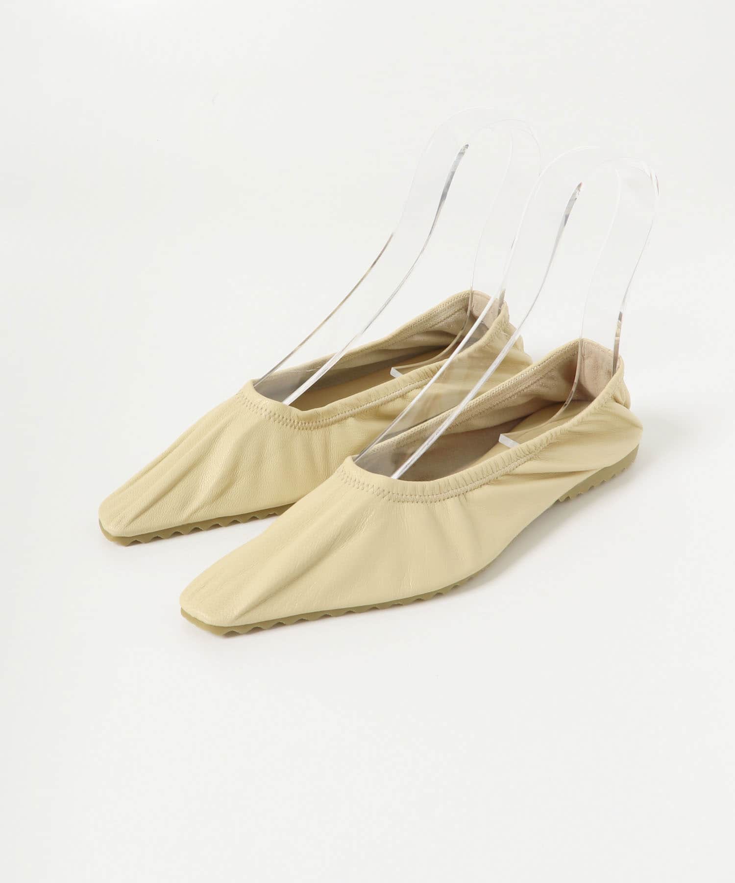 MODERN WEAVING　Lamb Walking Shoe w Ecru 36