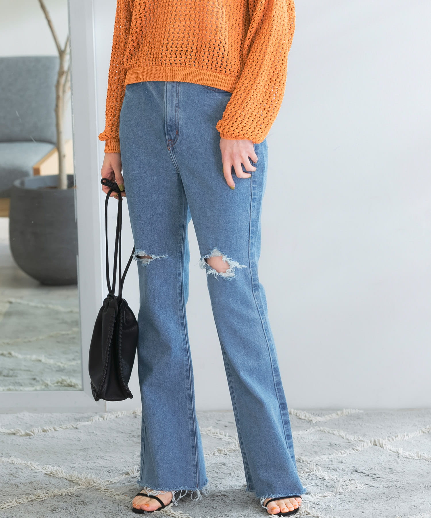 身長：165cm サイズ：25