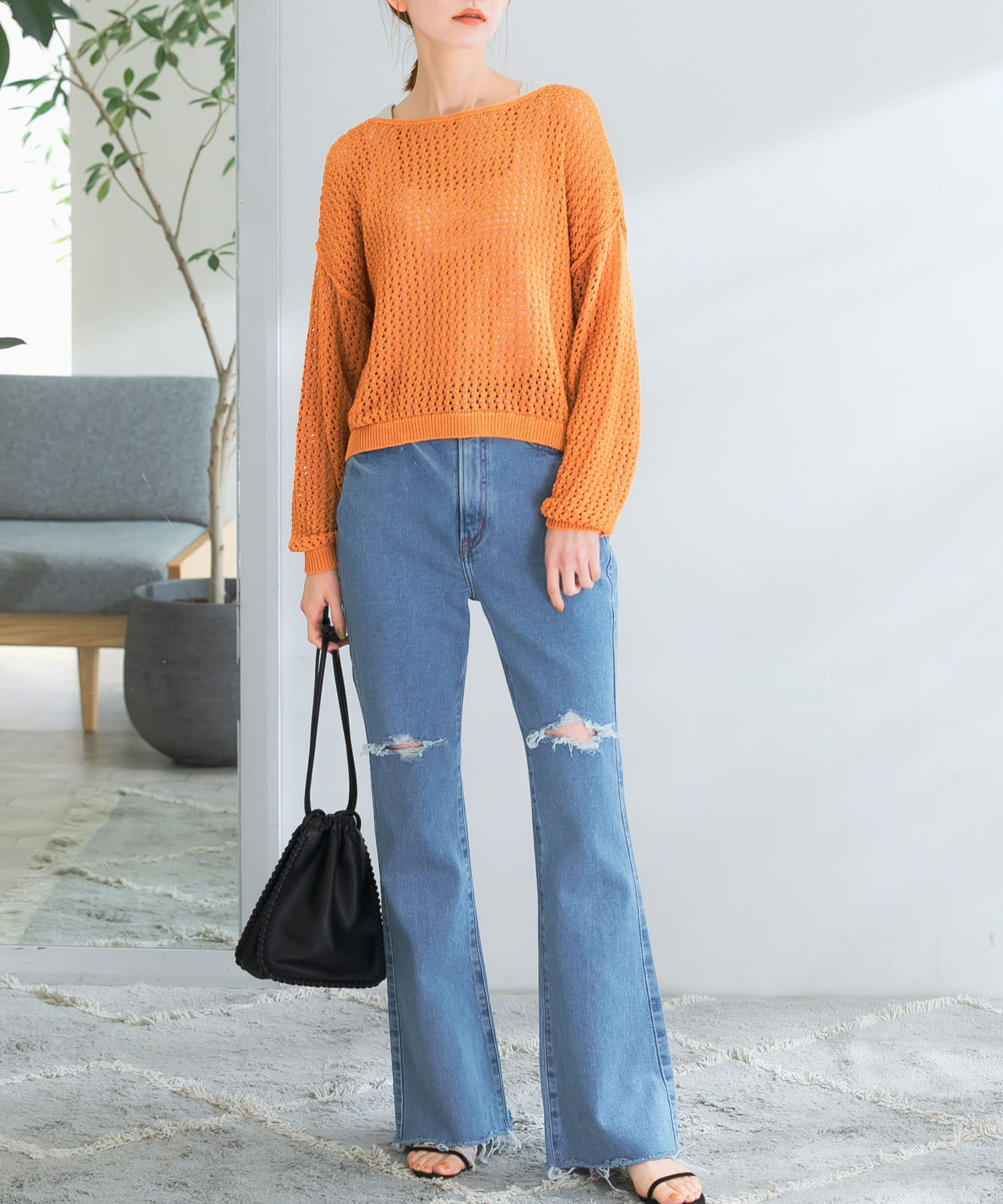 身長：165cm サイズ：25