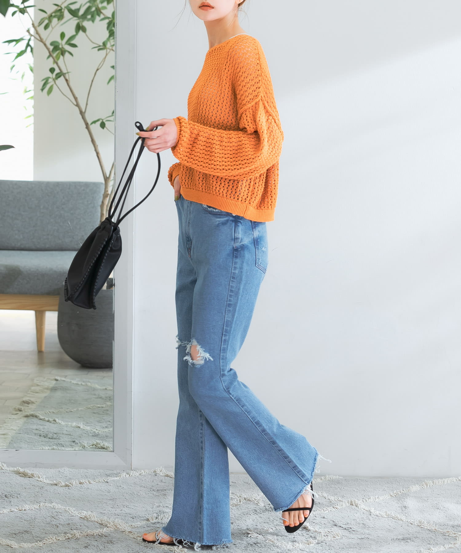 身長：165cm サイズ：25