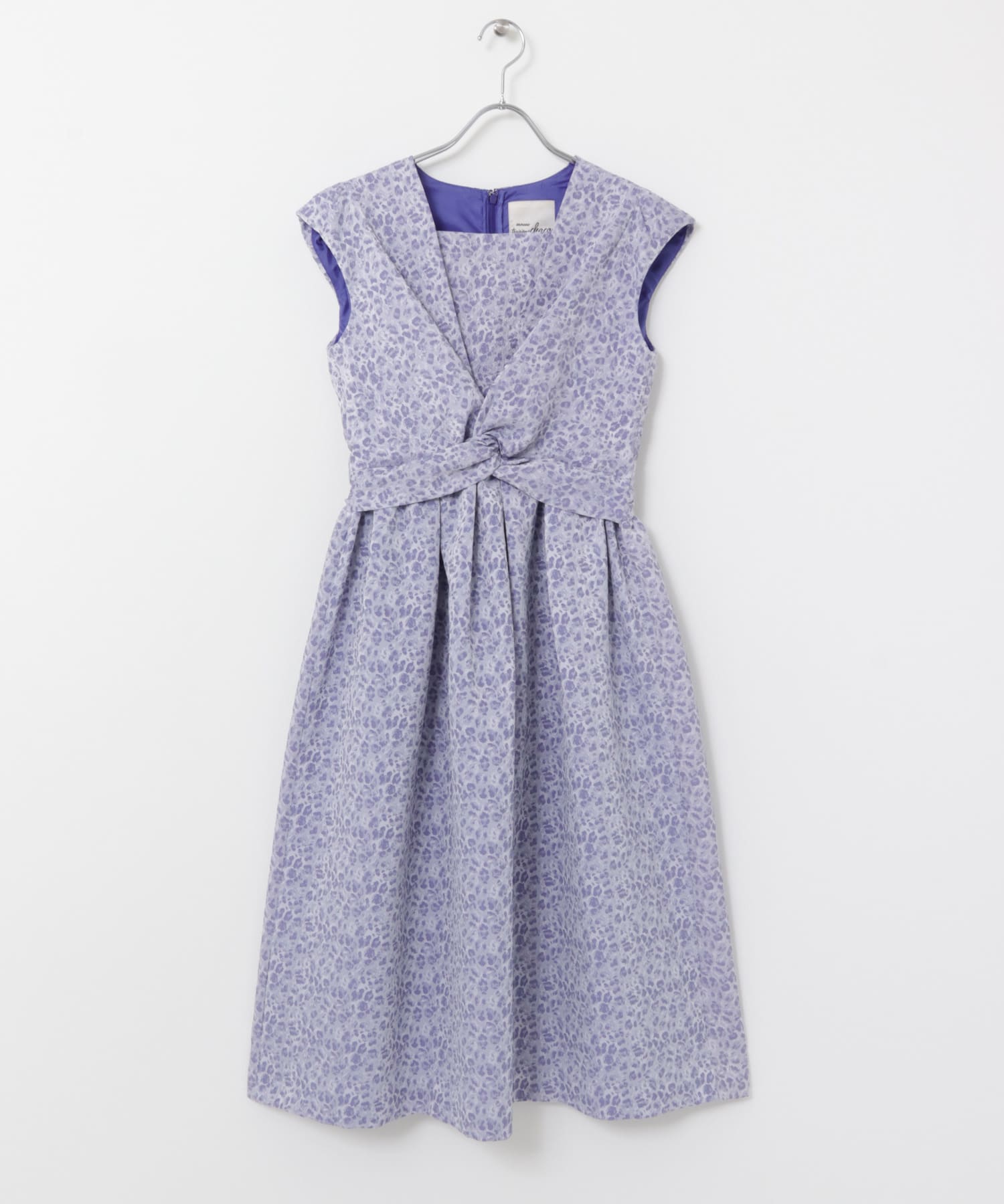 『別注』Chaco×ROSSO　ジャガード2WAYドレス blue FREE