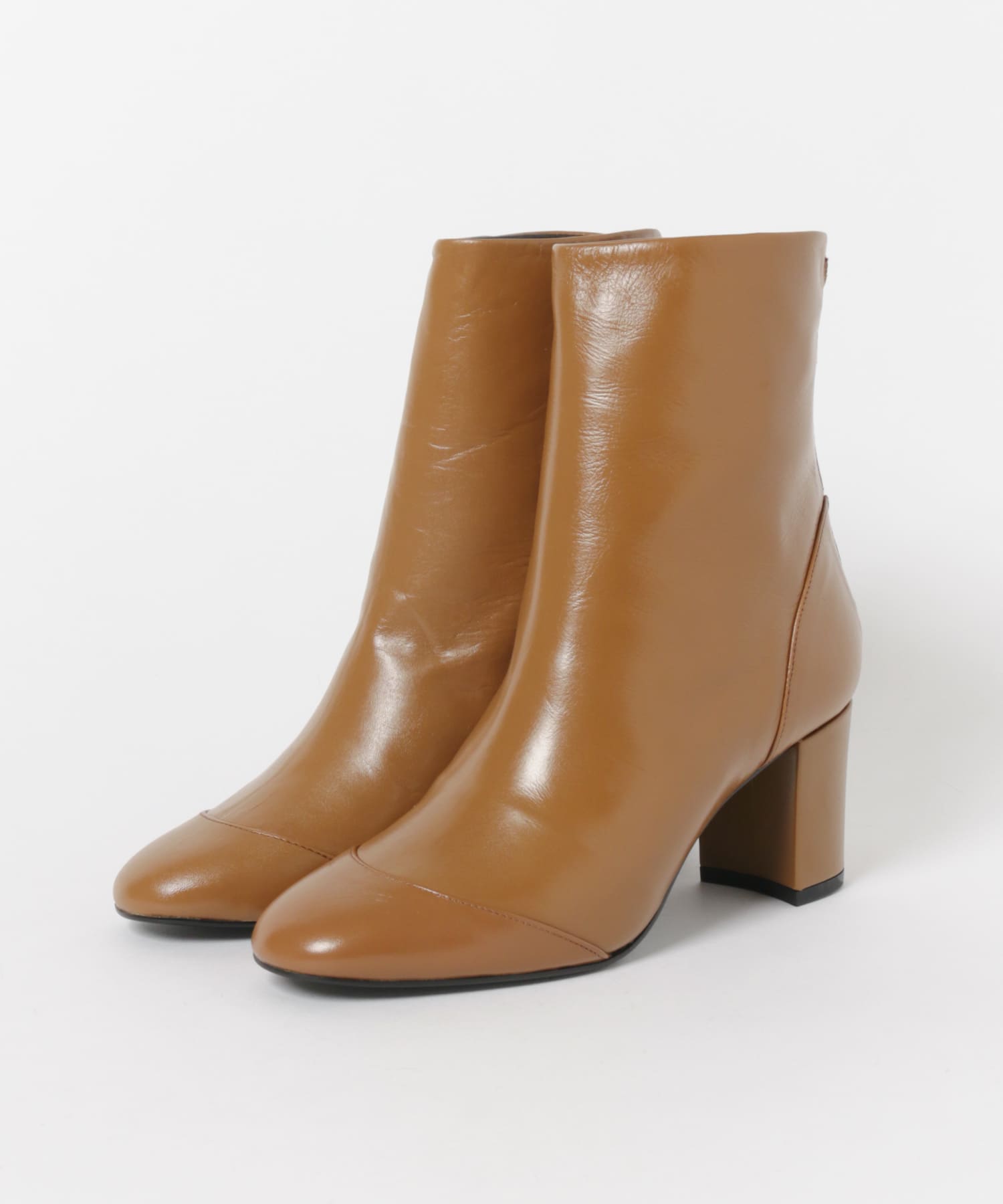 ombre　ミドルブーツ∴ CAMEL 35.5