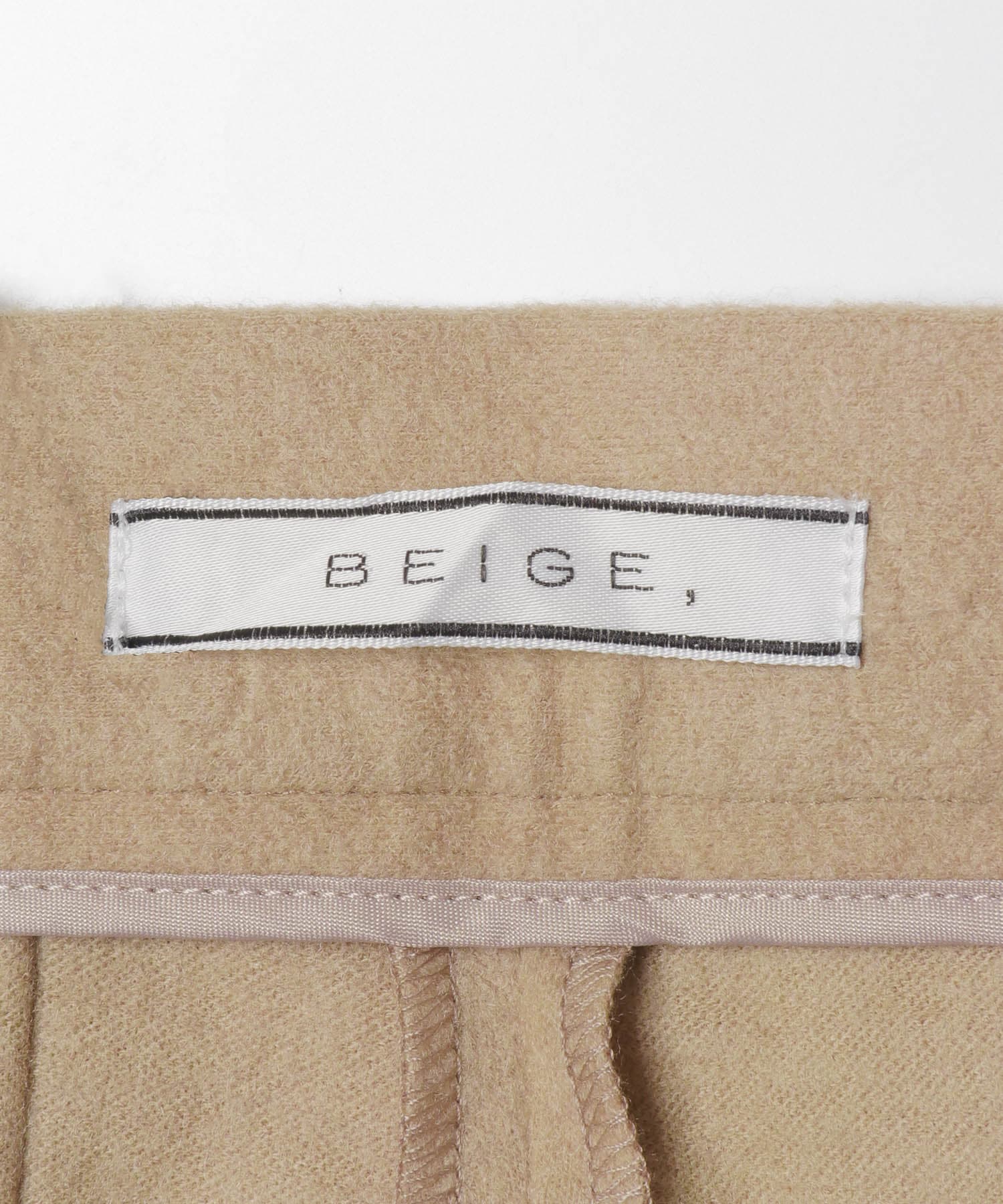 BEIGE,　BUGLE PANTS∴ DK NUDE 2