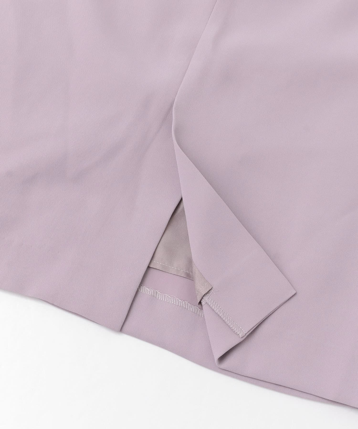 バックスリットドレス LILAC FREE