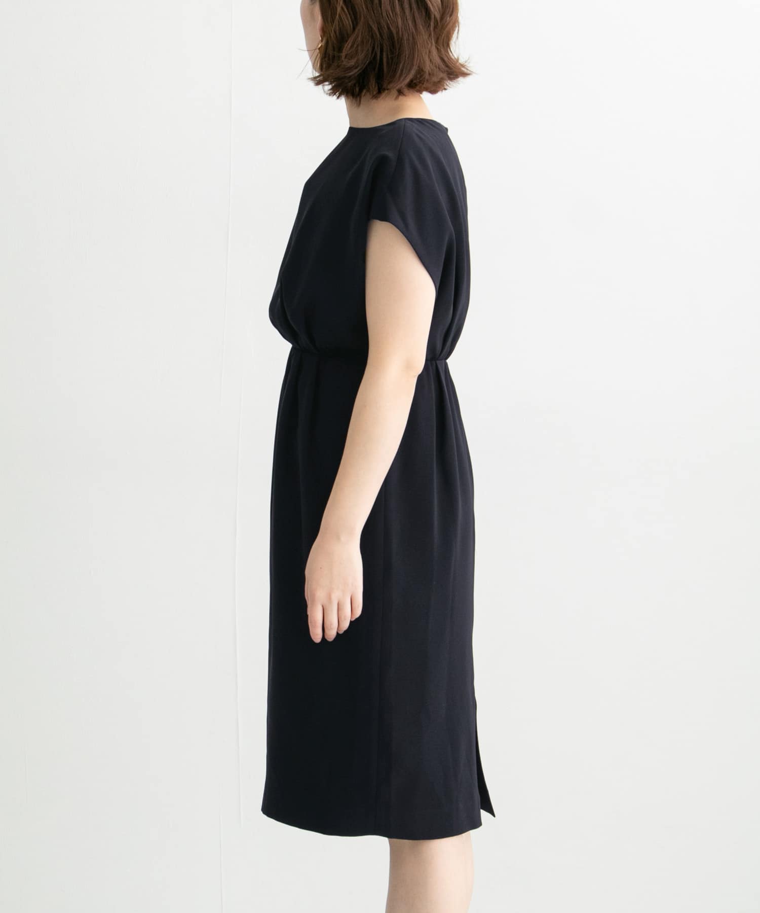 バックスリットドレス BLACK FREE