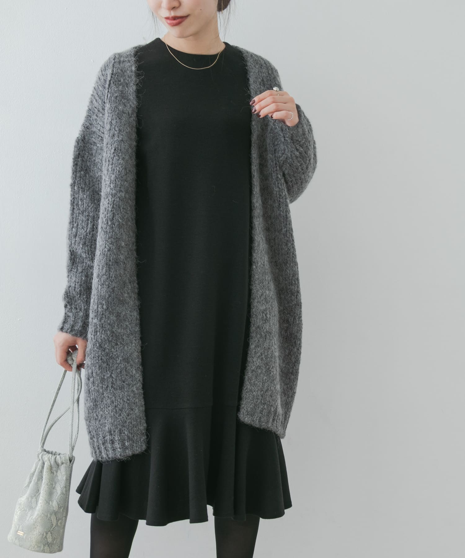 F by ROSSO　裾フレアワンピース∴