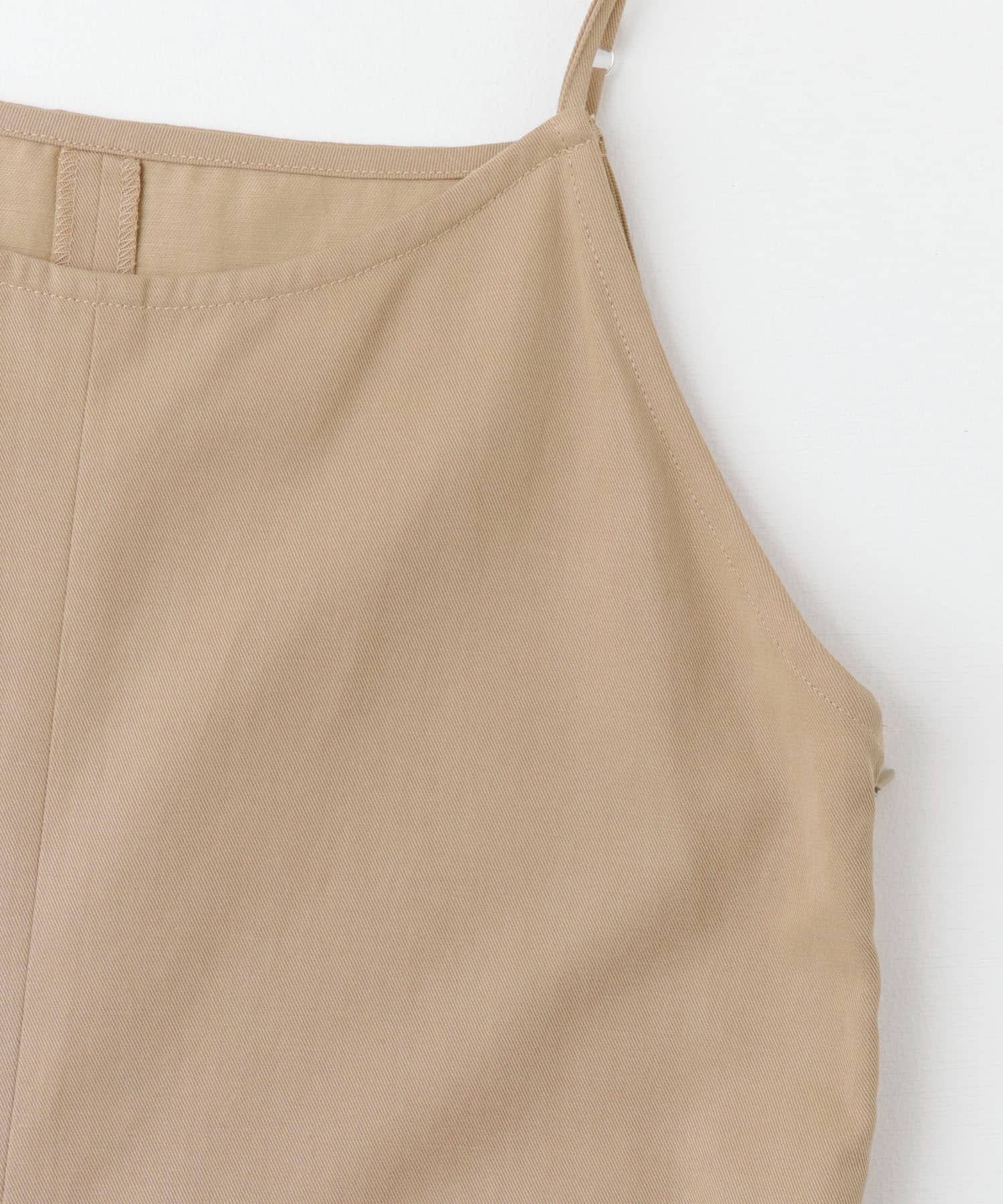 F by ROSSO　コットンレーヨンオールインワン∴ BEIGE 36