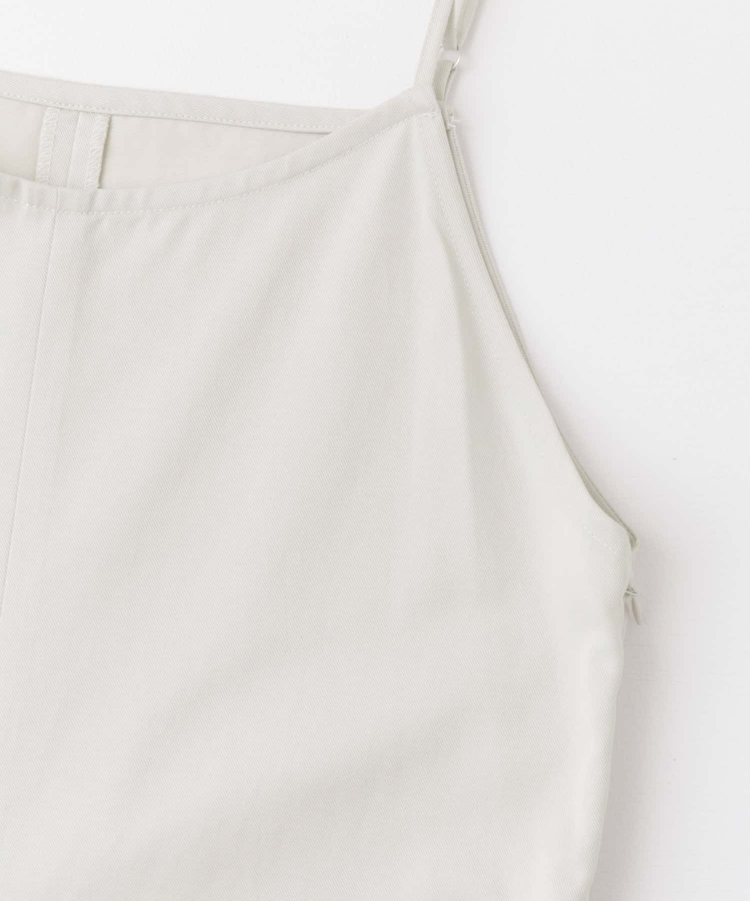 F by ROSSO　コットンレーヨンオールインワン∴ OFF WHITE 36
