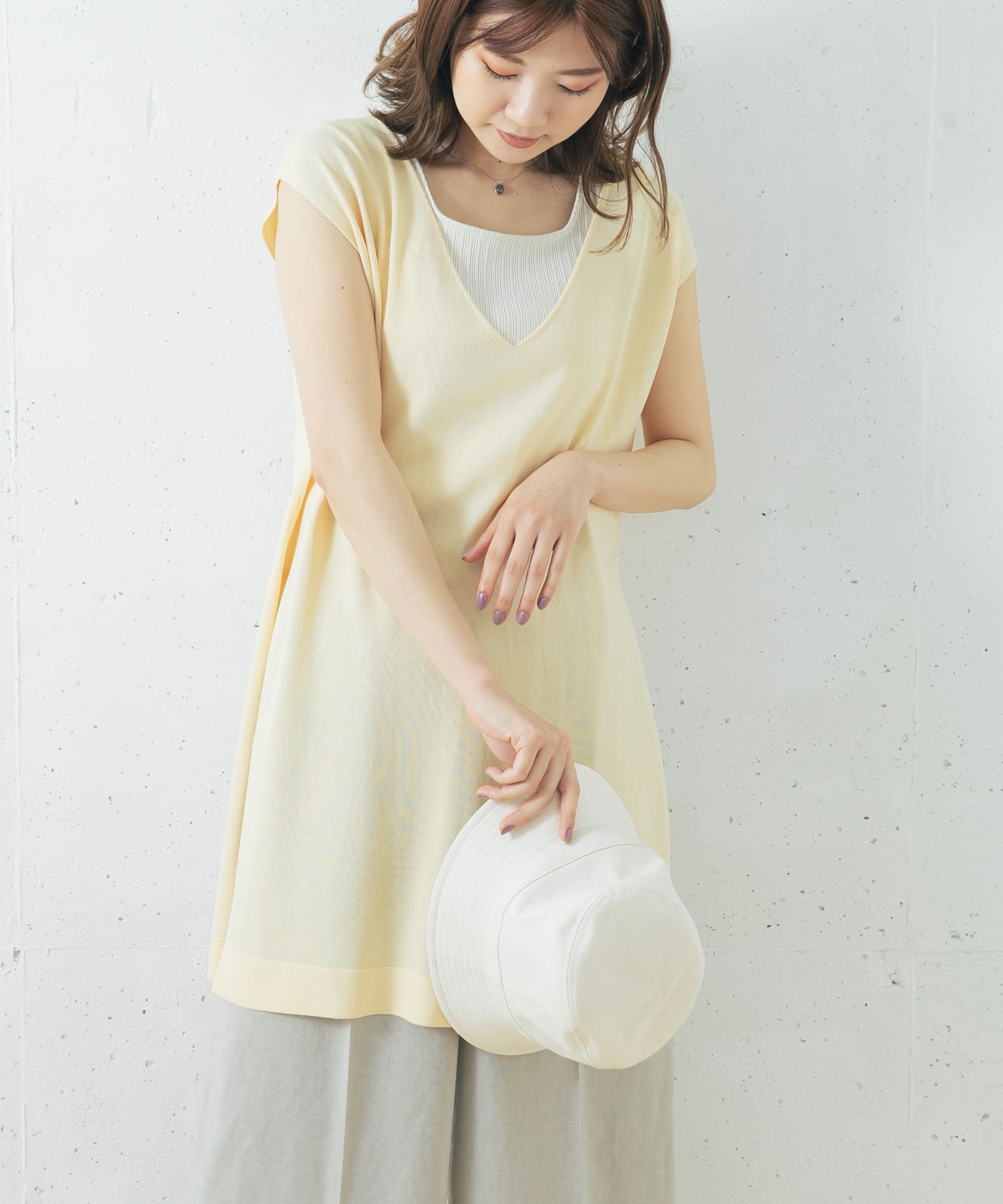身長：163cm サイズ：FREE