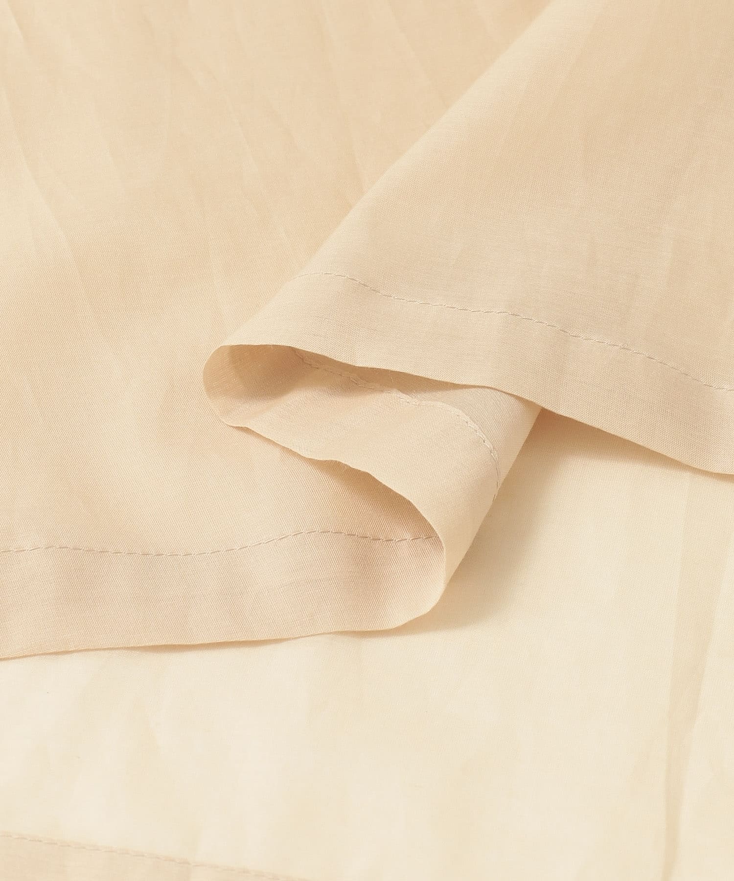 コットンシルクフレンチガウンワンピース BEIGE FREE