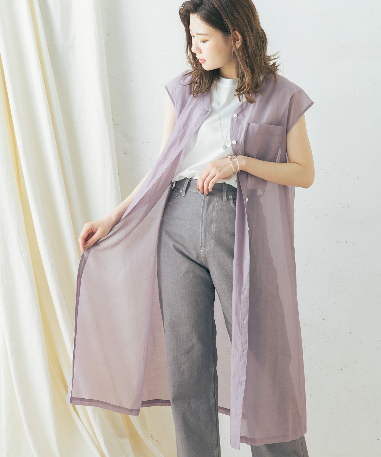 身長：163cm サイズ：FREE