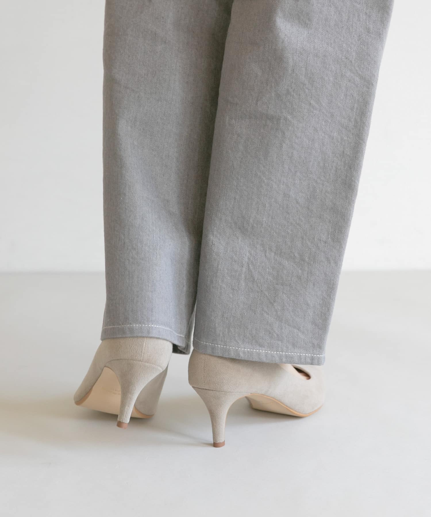 『MADE IN JAPAN』オリジナルスウェードパンプス MOCHA 22.5