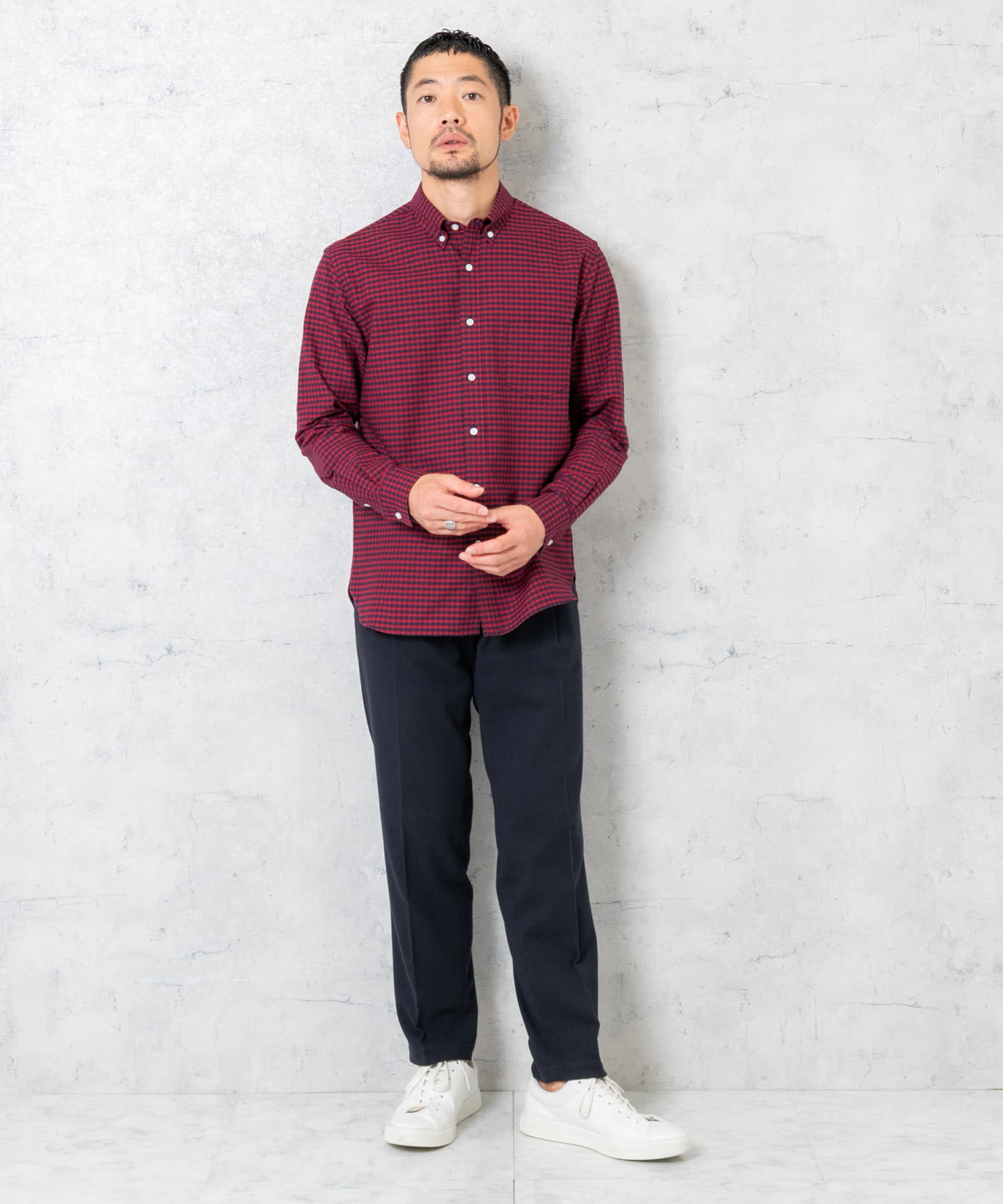 身長：173cm サイズ：L