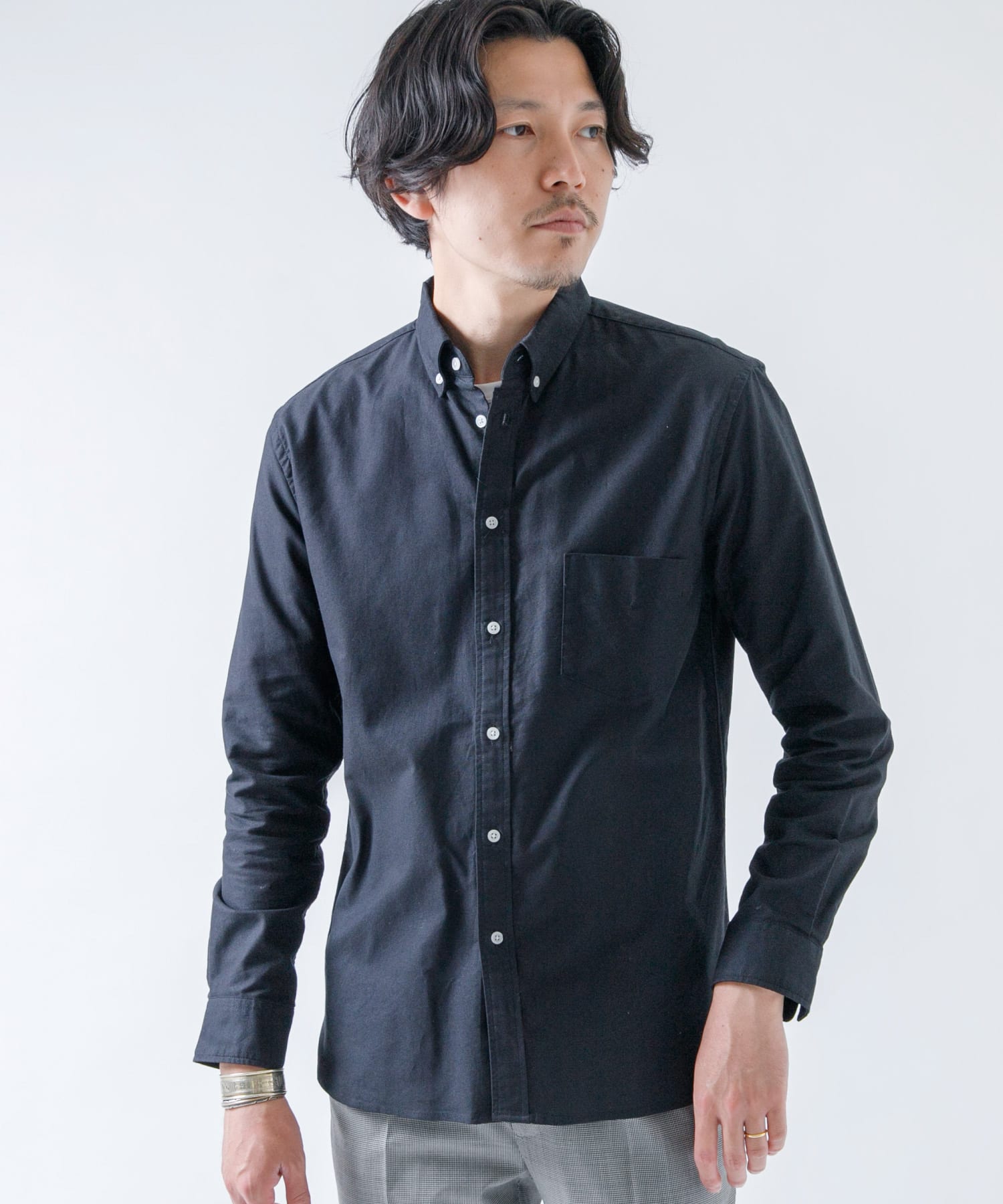 BLACK(ブラック)/身長：184cm サイズ：L