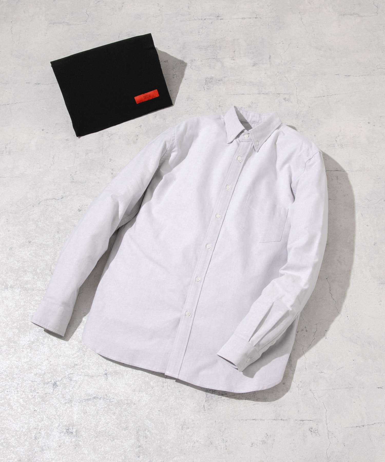 『WEB限定』『XXLサイズあり』『抗菌/消臭』ハイパフォーマンスオックスボタンダウンSH GRAY XS