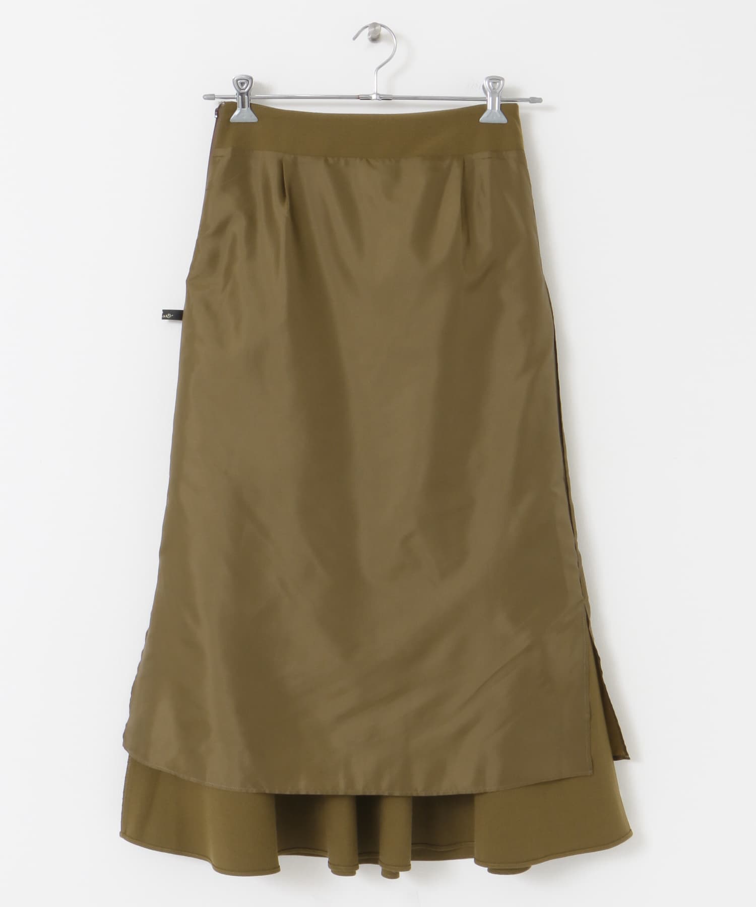 切替マーメイドスカート camel 36