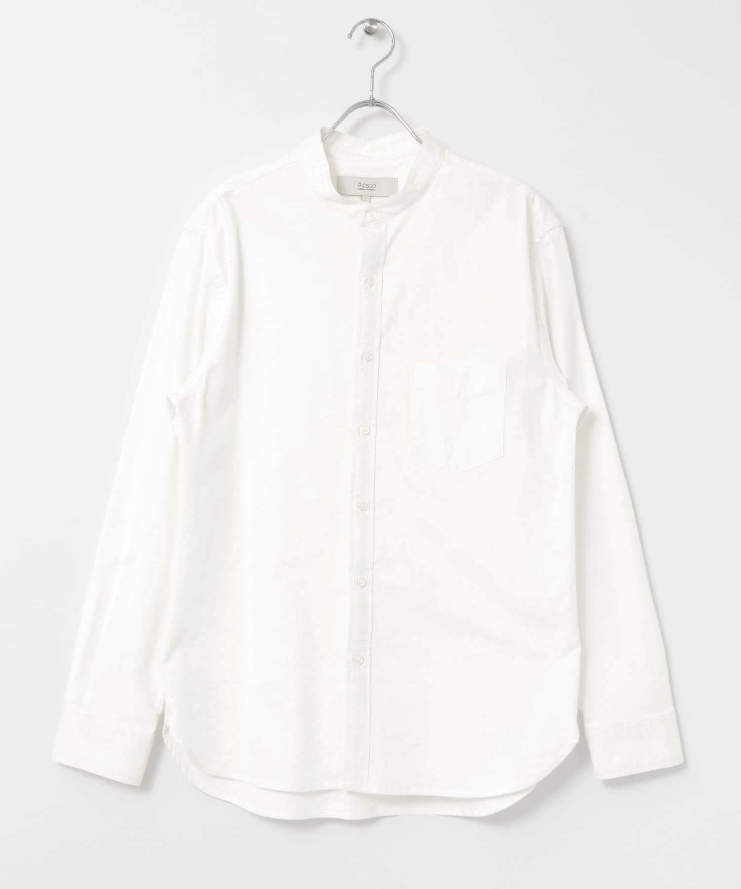 『WEB限定』『XXLサイズあり』『抗菌/消臭』ハイパフォーマンスオックスバンドカラーシャツ WHITE S