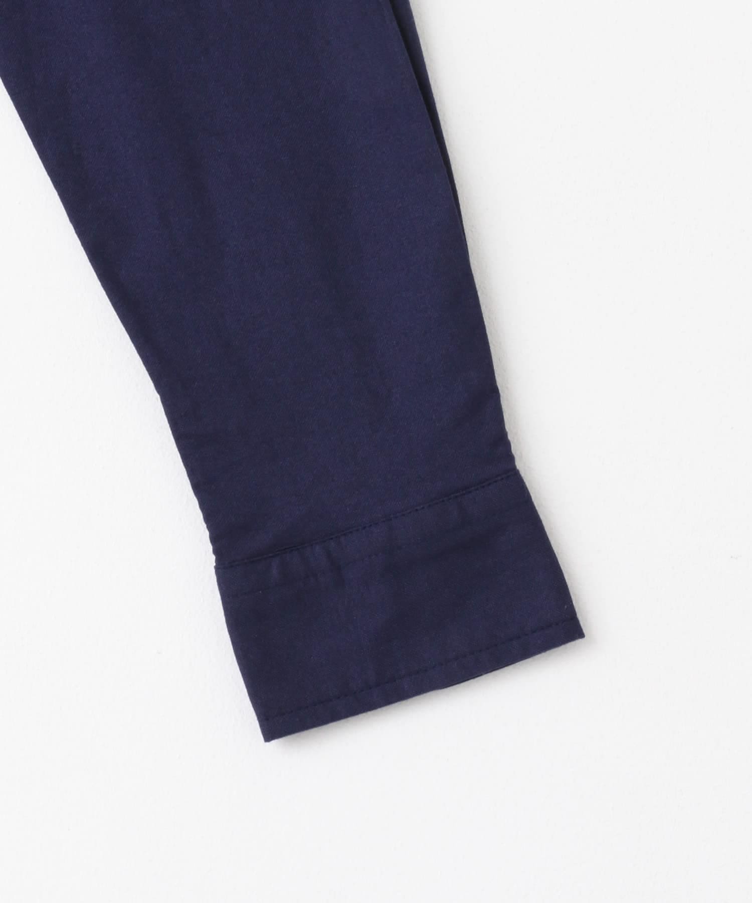 『WEB限定』『XXLサイズあり』『抗菌/消臭』ハイパフォーマンスオックスバンドカラーシャツ NAVY S