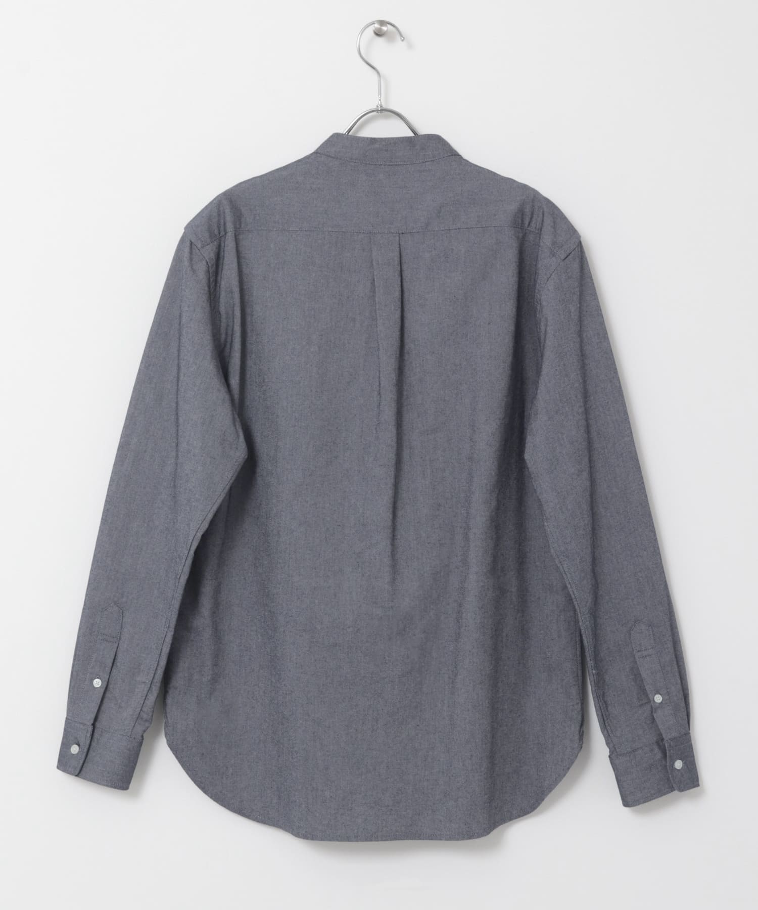 『WEB限定』『XXLサイズあり』『抗菌/消臭』ハイパフォーマンスオックスバンドカラーシャツ INDIGO S