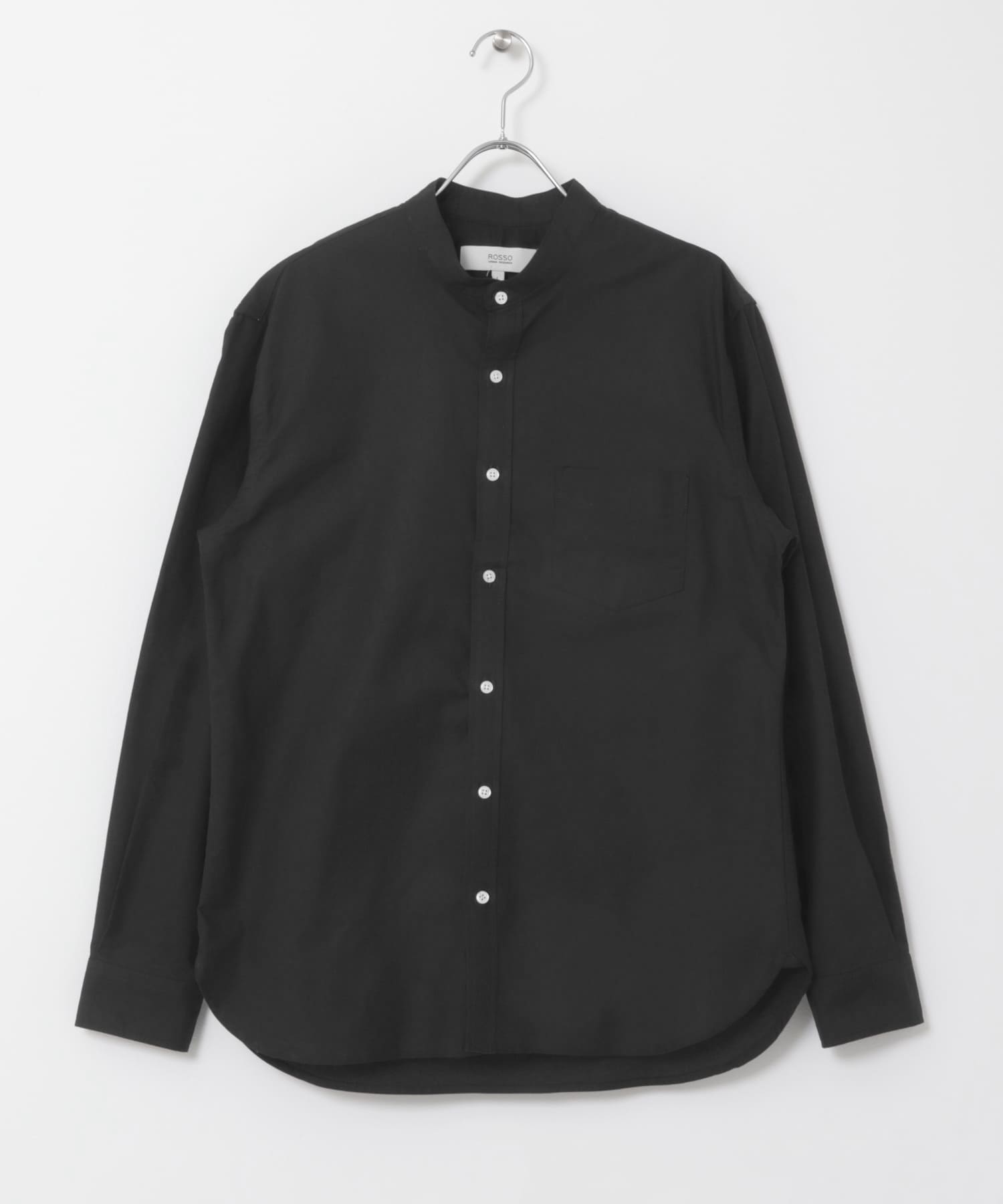 『WEB限定』『XXLサイズあり』『抗菌/消臭』ハイパフォーマンスオックスバンドカラーシャツ BLACK S