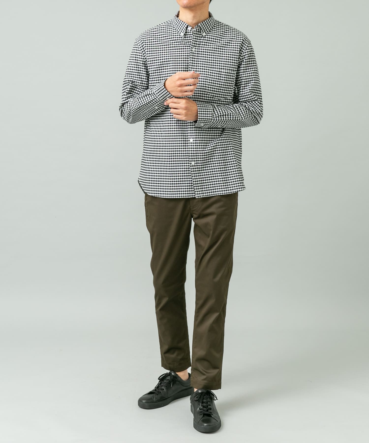 身長：180cm サイズ：L-SHORT