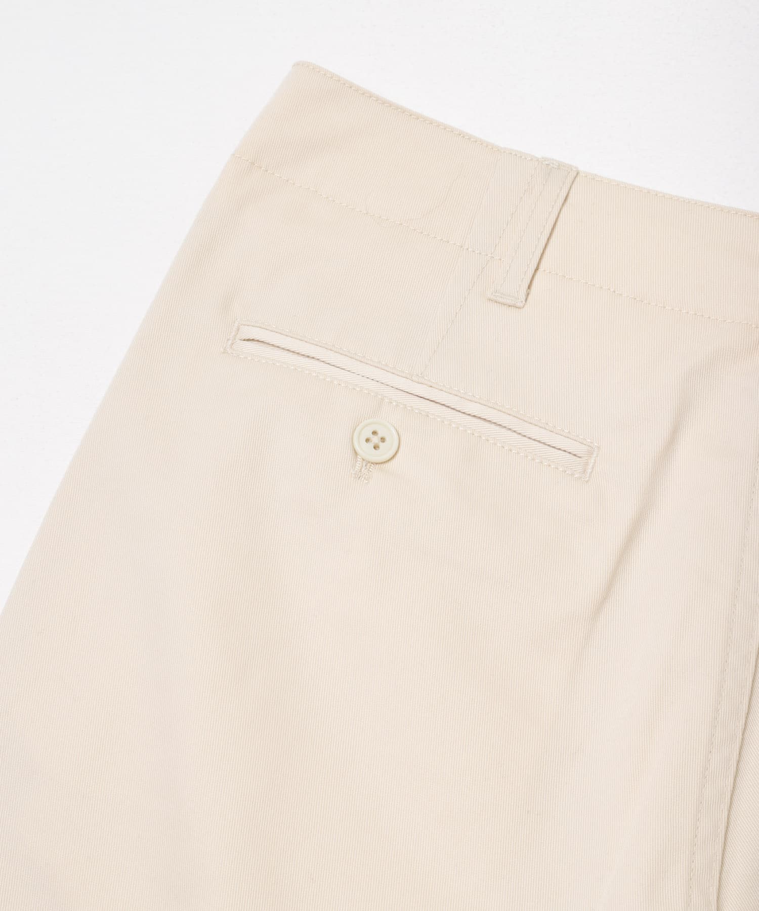 『SHORT(9分丈)サイズ / XLサイズあり』スリムストレッチテーパードチノパンツ IVORY S