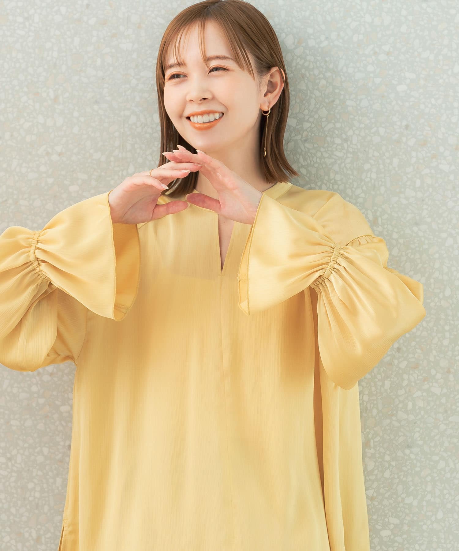 身長：165cm サイズ：FREE