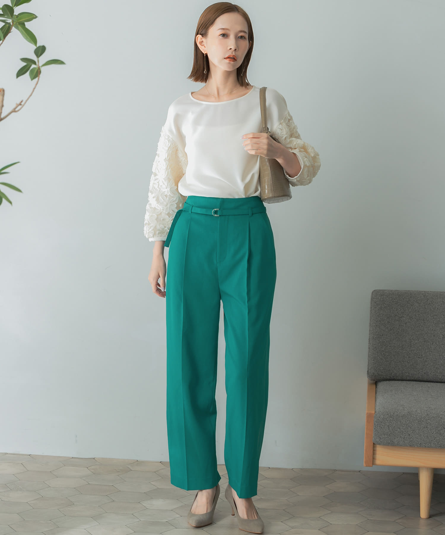 身長：165cm サイズ：38