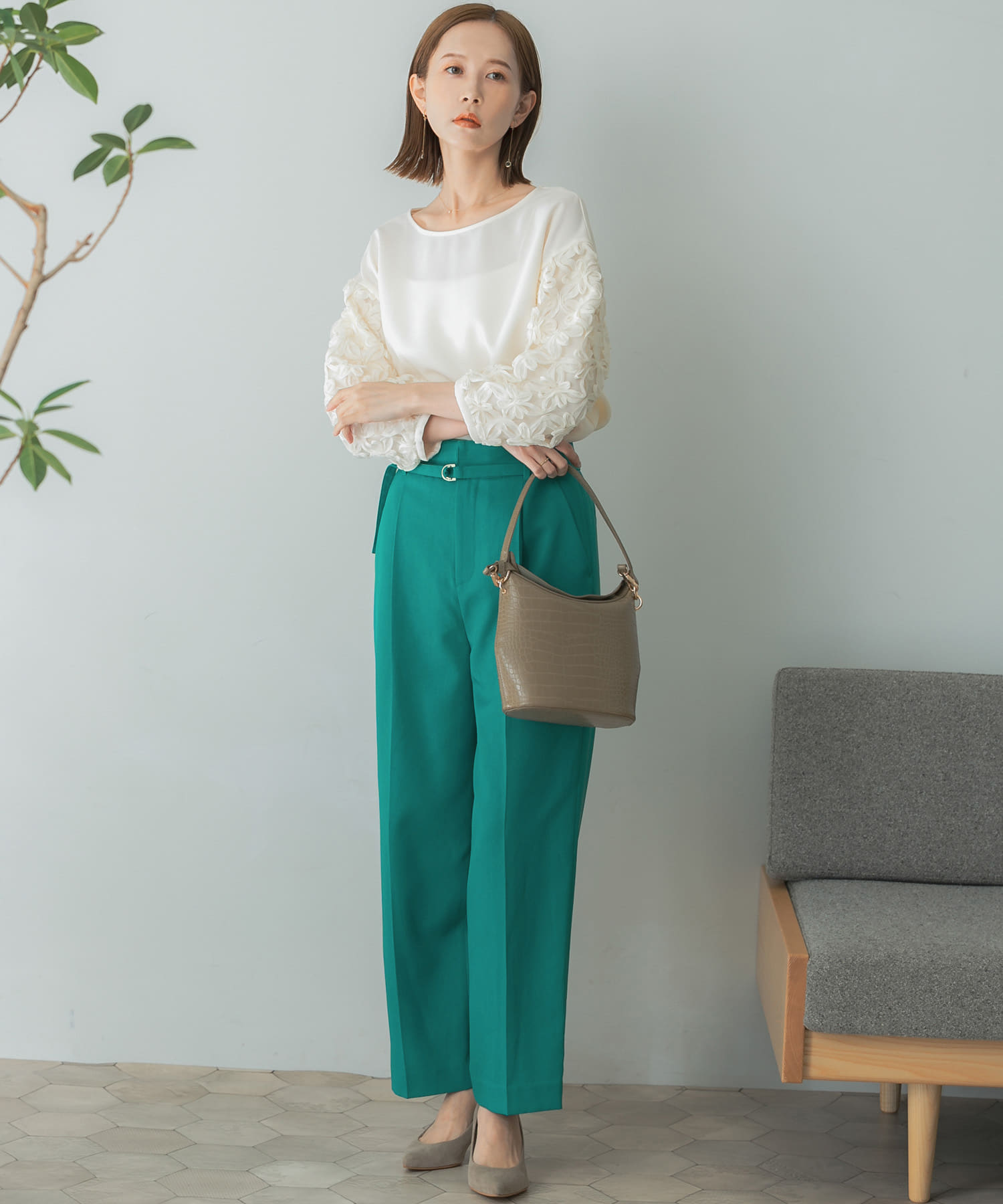 身長：165cm サイズ：38