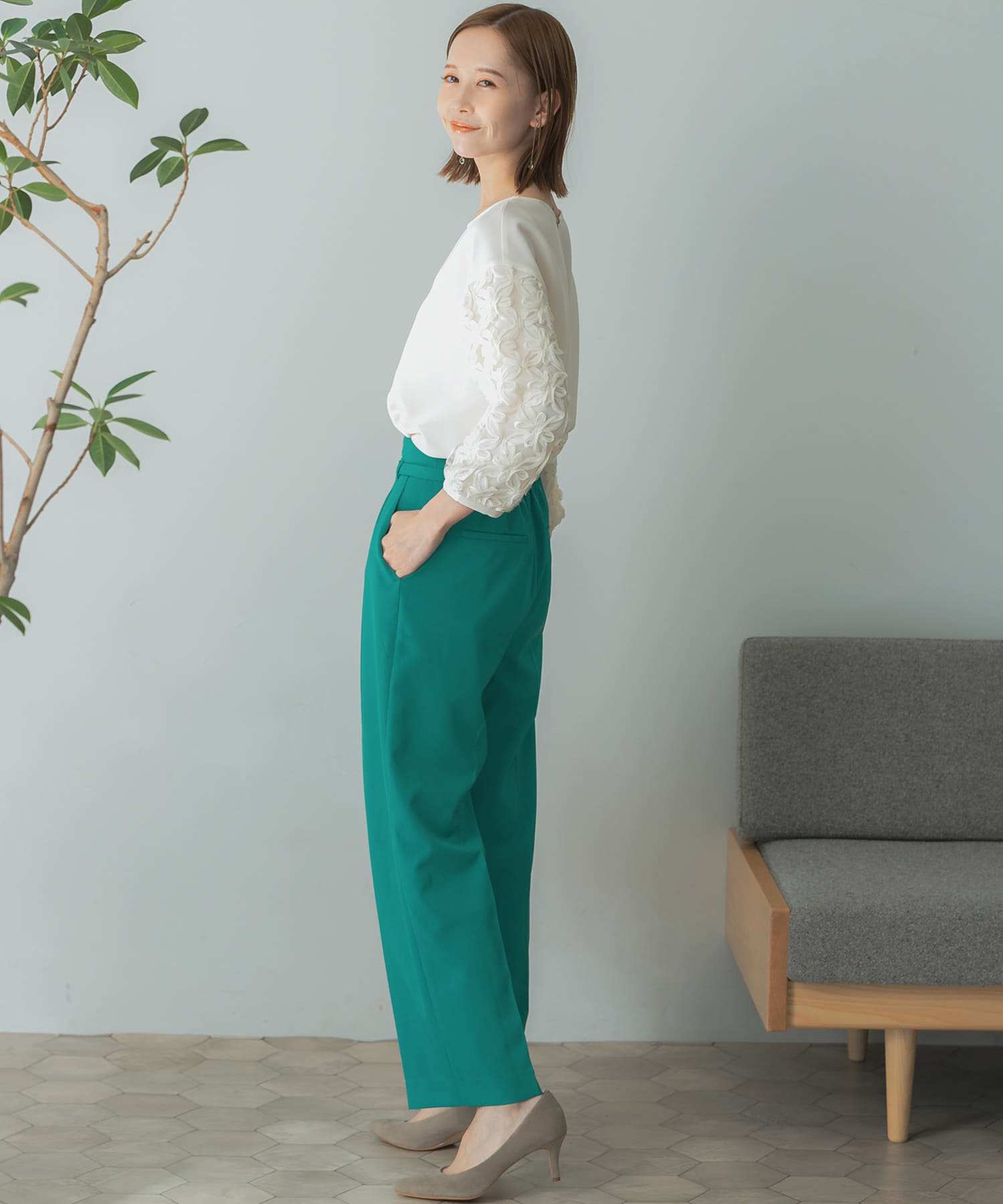 身長：165cm サイズ：38