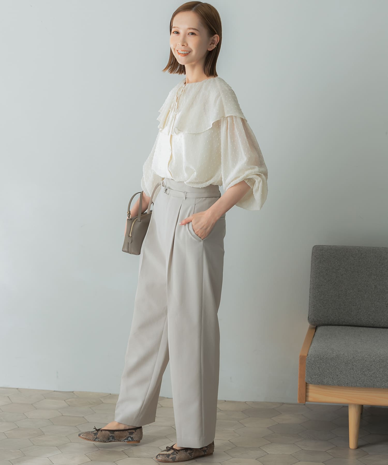 身長：165cm サイズ：38