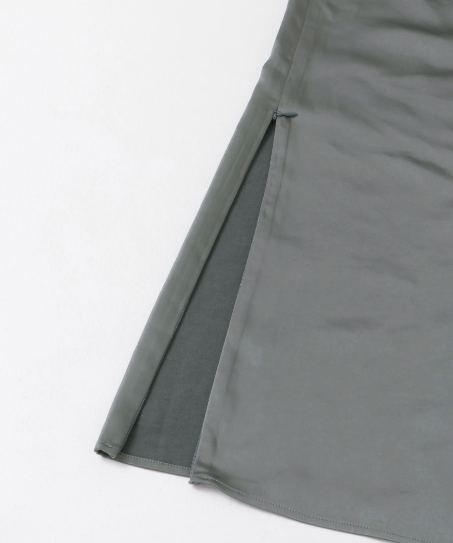 マルチウェイサテンナロースカート charcoal 36