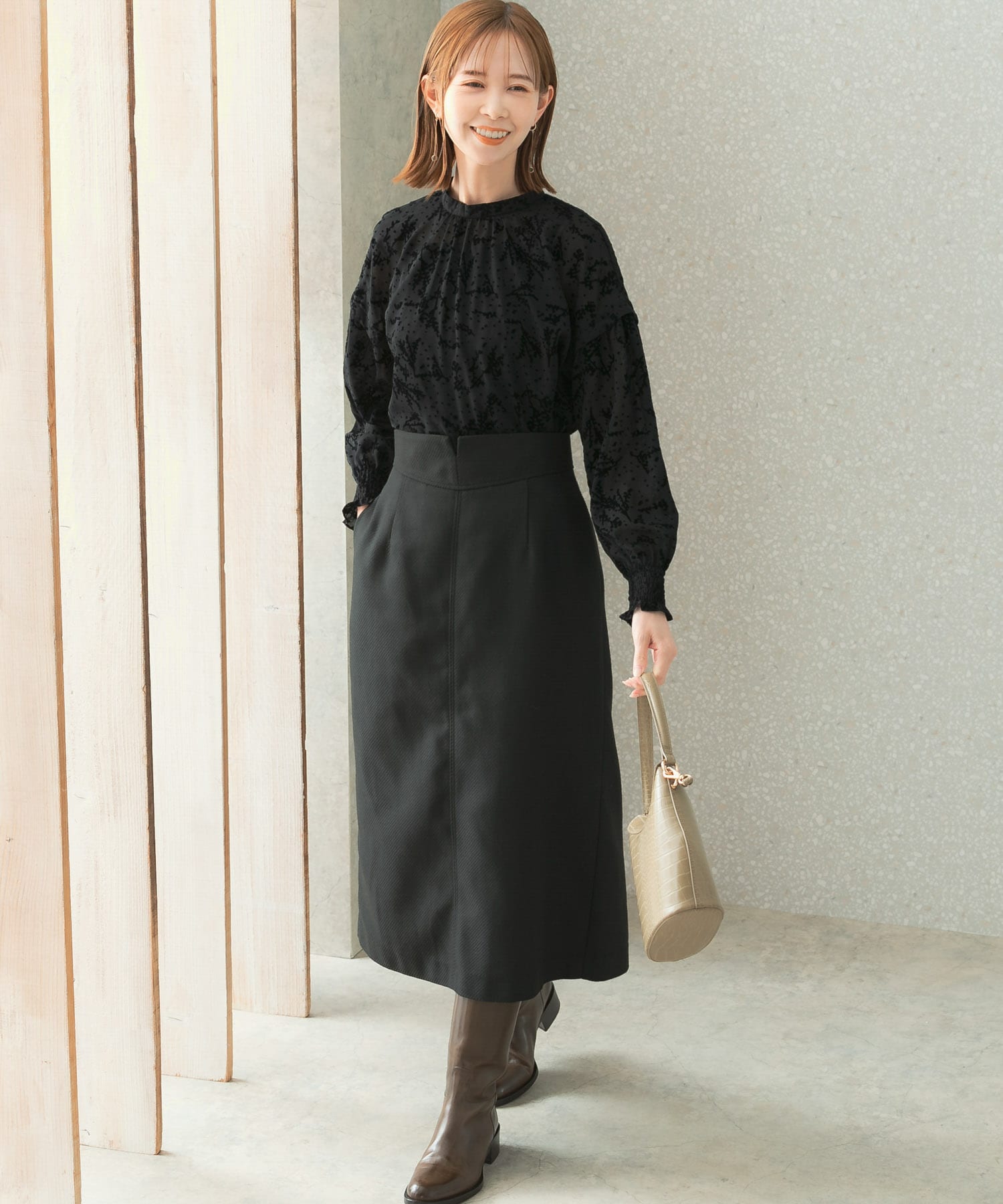 身長：165cm サイズ：38