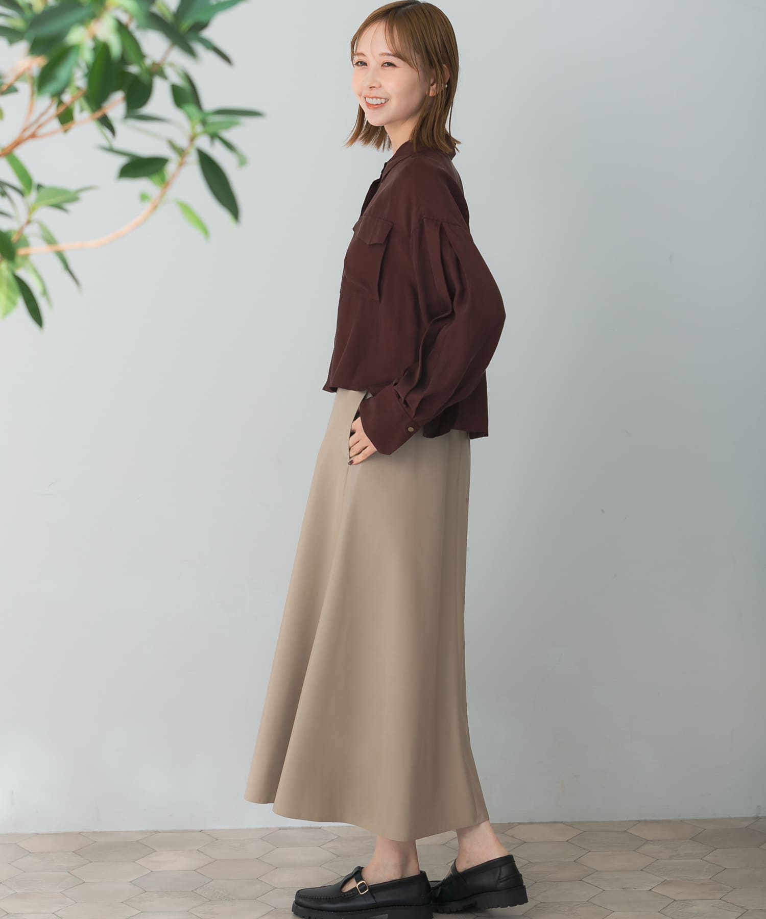 身長：165cm サイズ：FREE