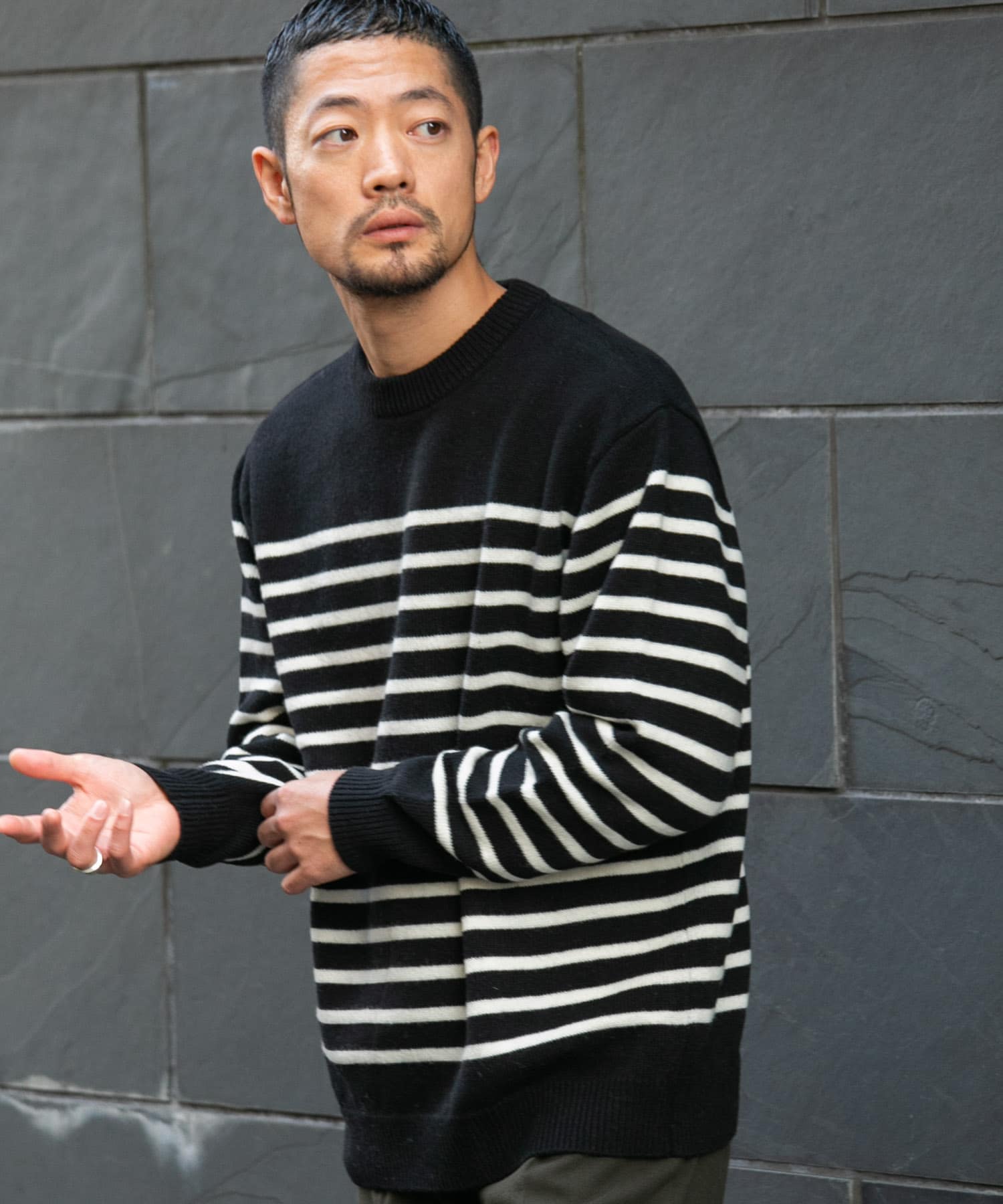 身長：173cm サイズ：L