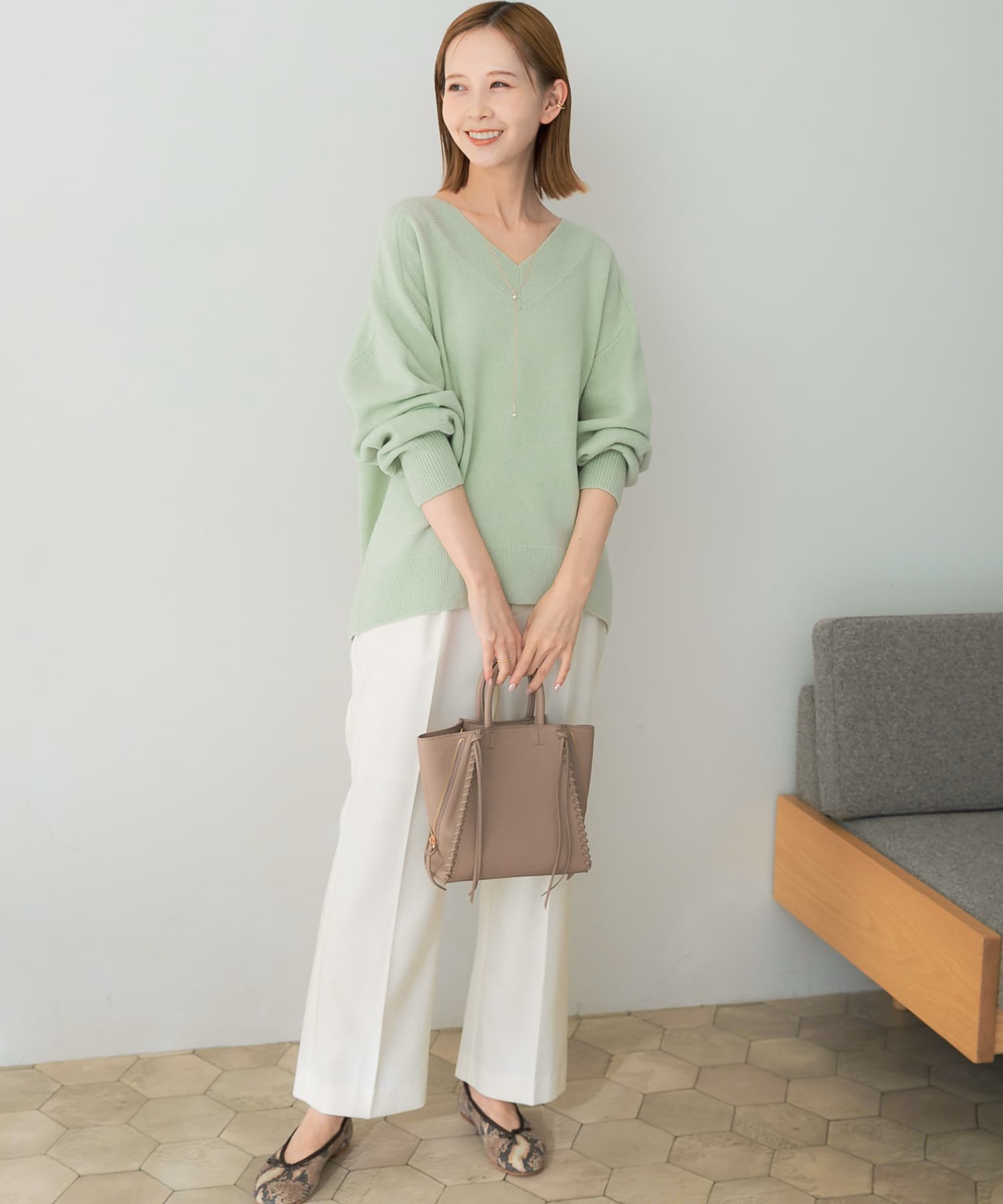 身長：165cm サイズ：38