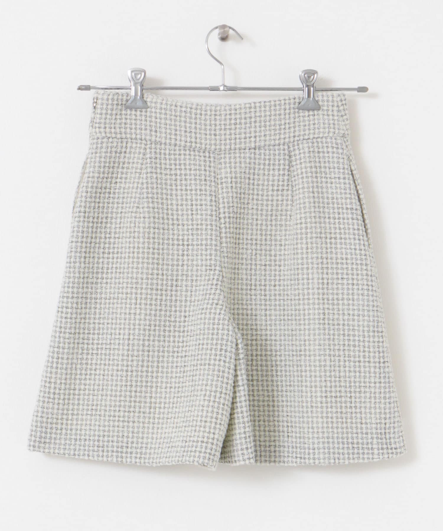 F by ROSSO　ツイードスカート風キュロットパンツ OFF WHITE 36