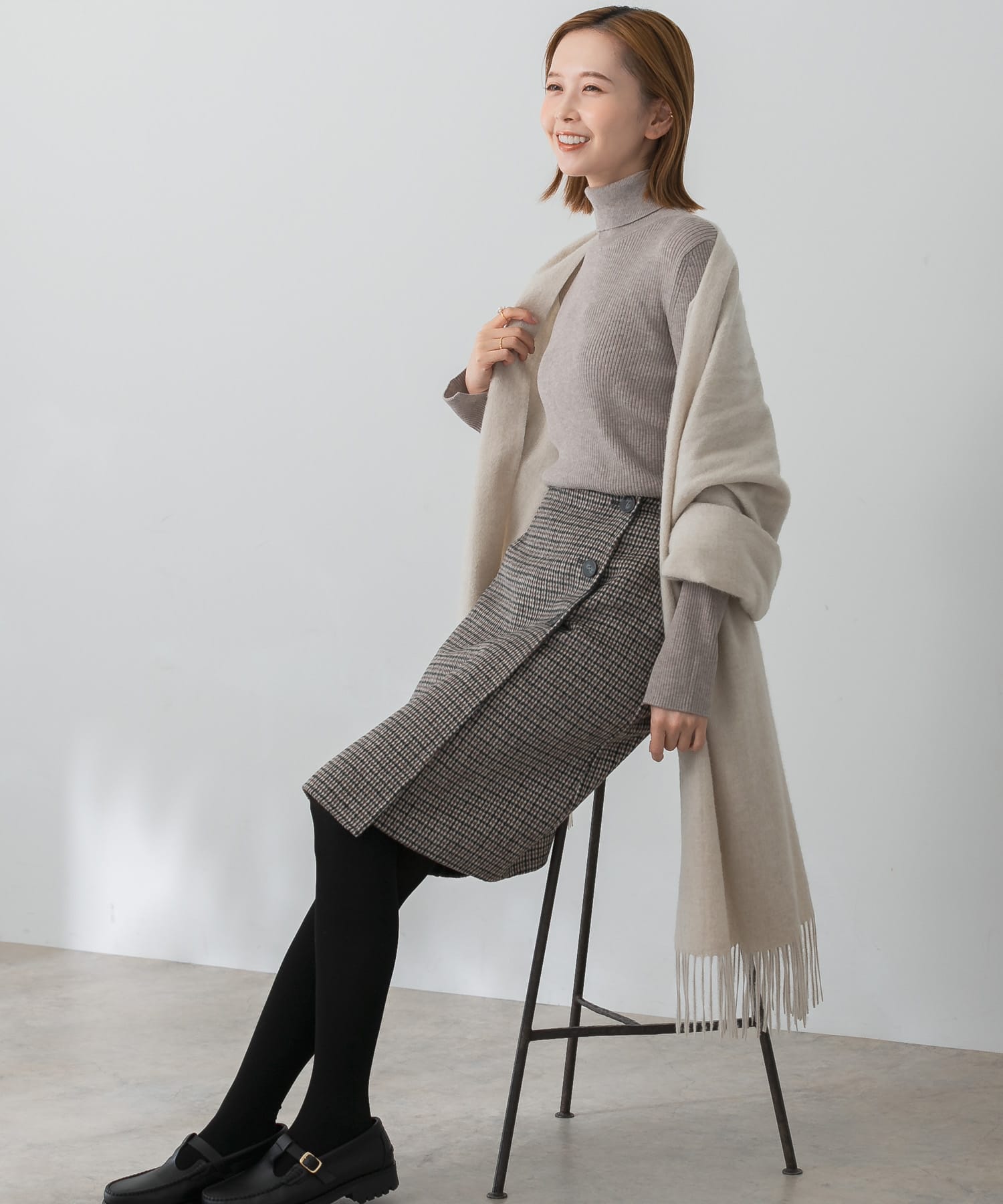 身長：165cm サイズ：38