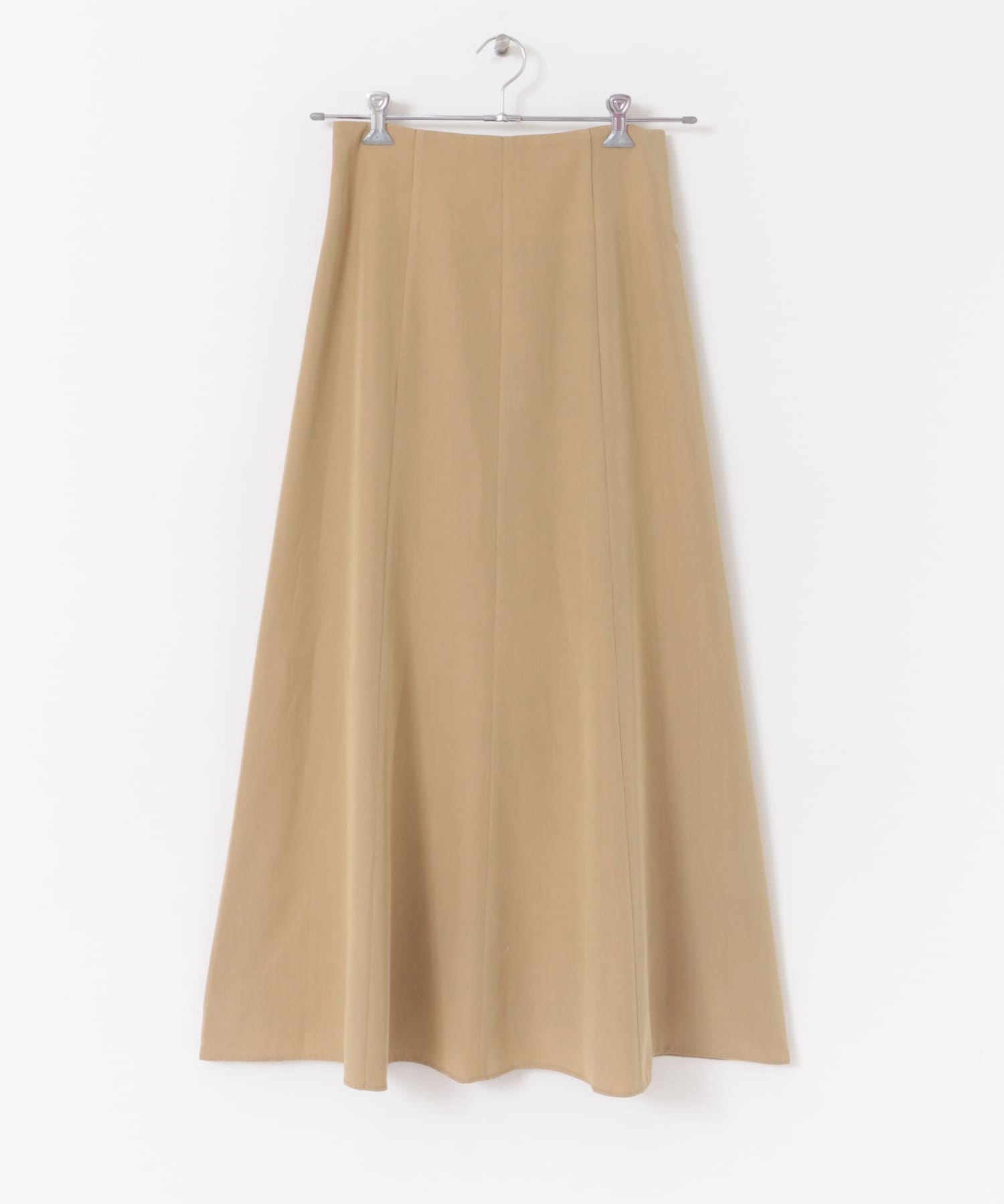 ハイウエストナローフレアスカート beige 36