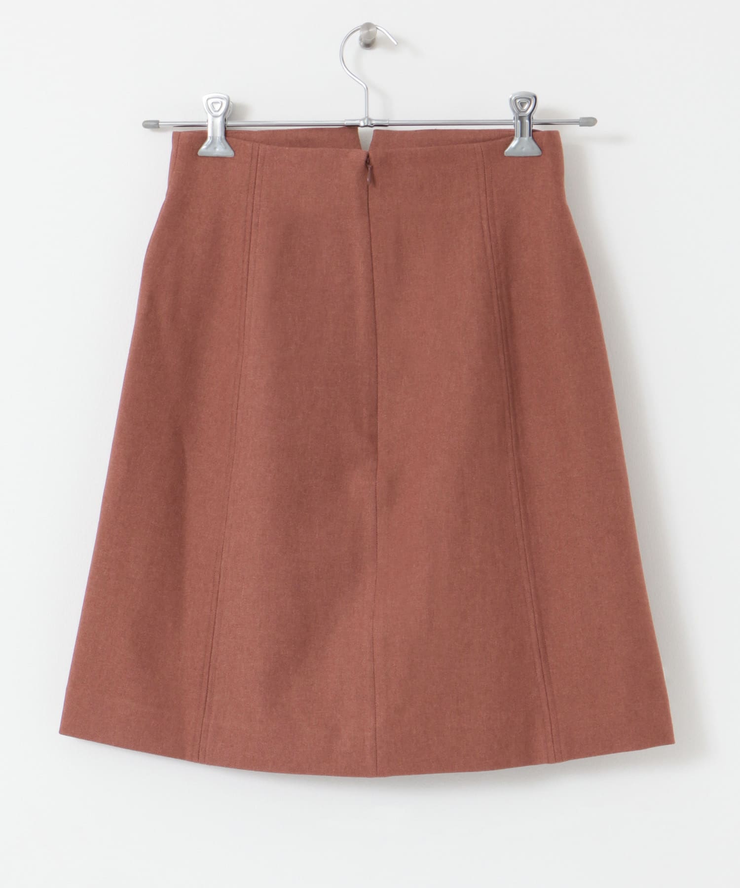 ポケット台形ミニスカート TERRACOTTA 36