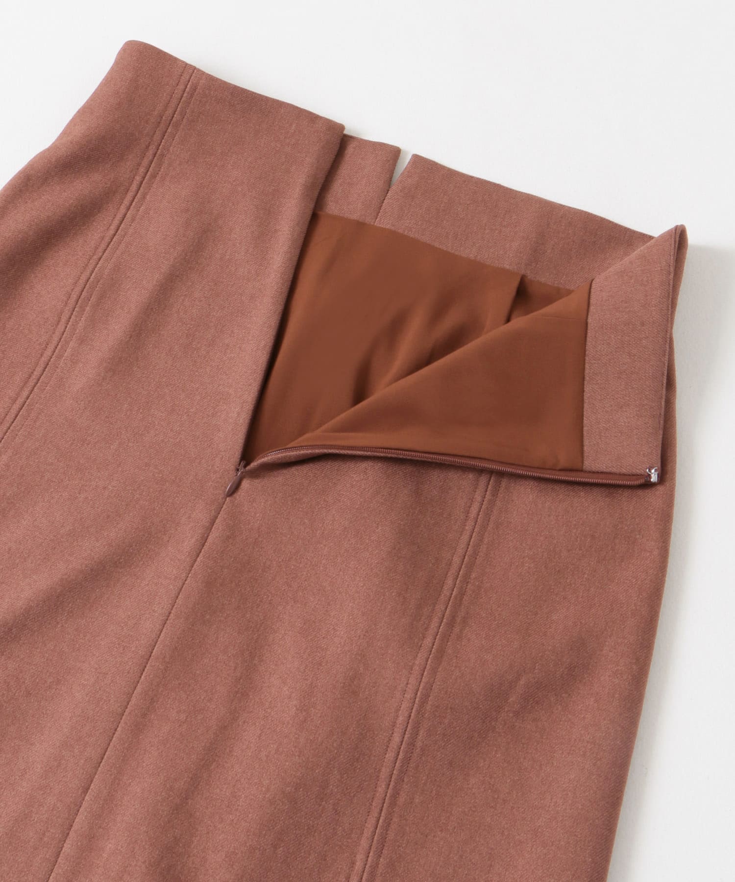 ポケット台形ミニスカート TERRACOTTA 36