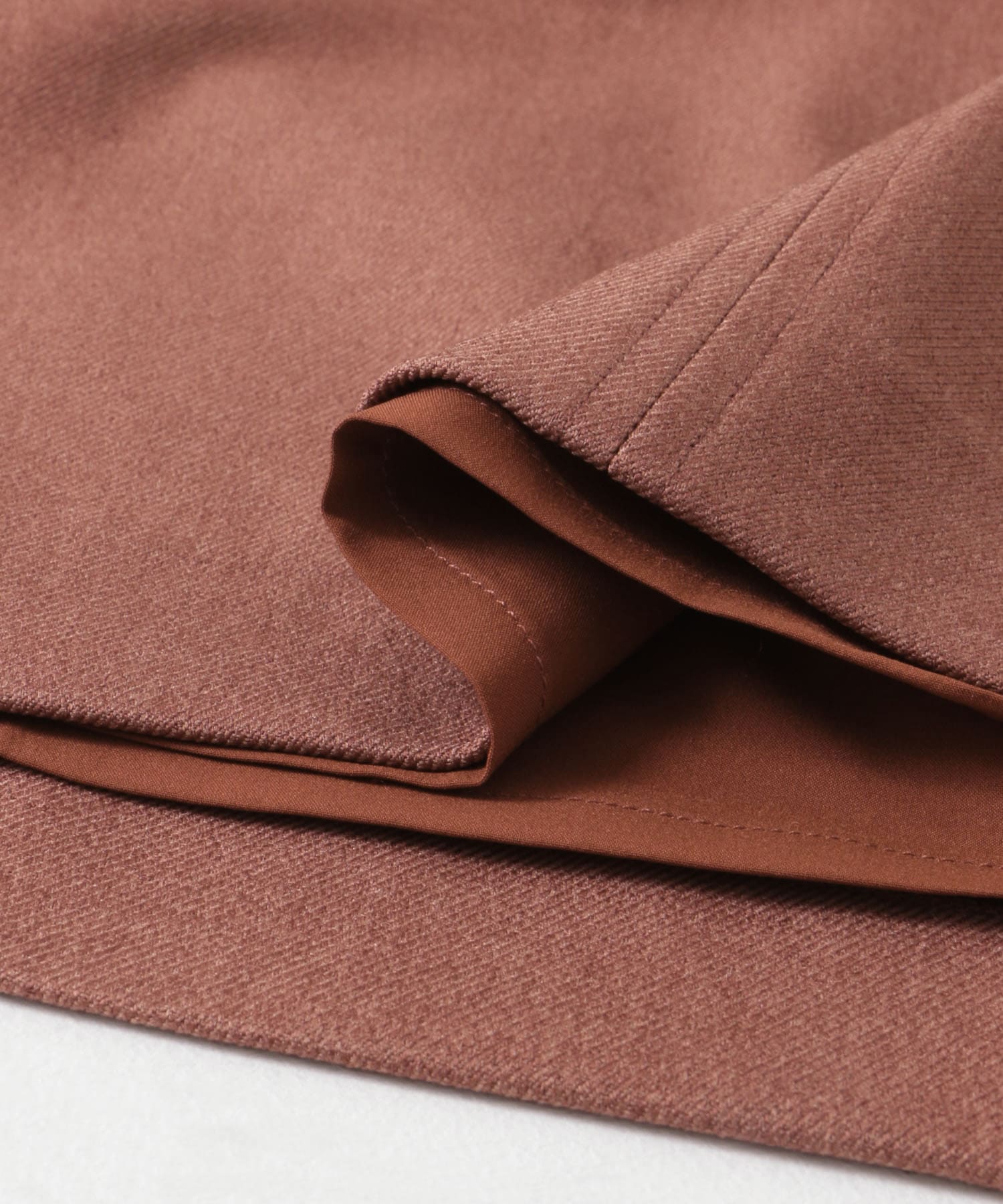 ポケット台形ミニスカート TERRACOTTA 36