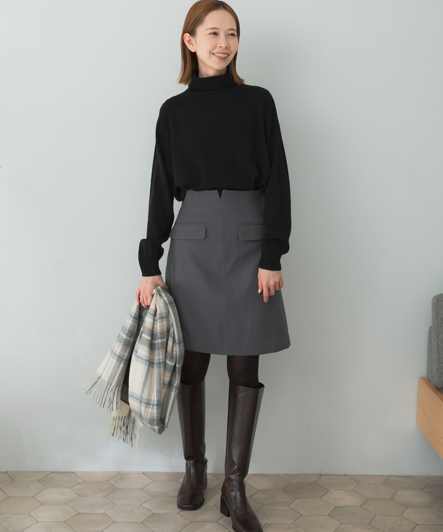 ポケット台形ミニスカート(36 TERRACOTTA): スカート｜URBAN RESEARCH